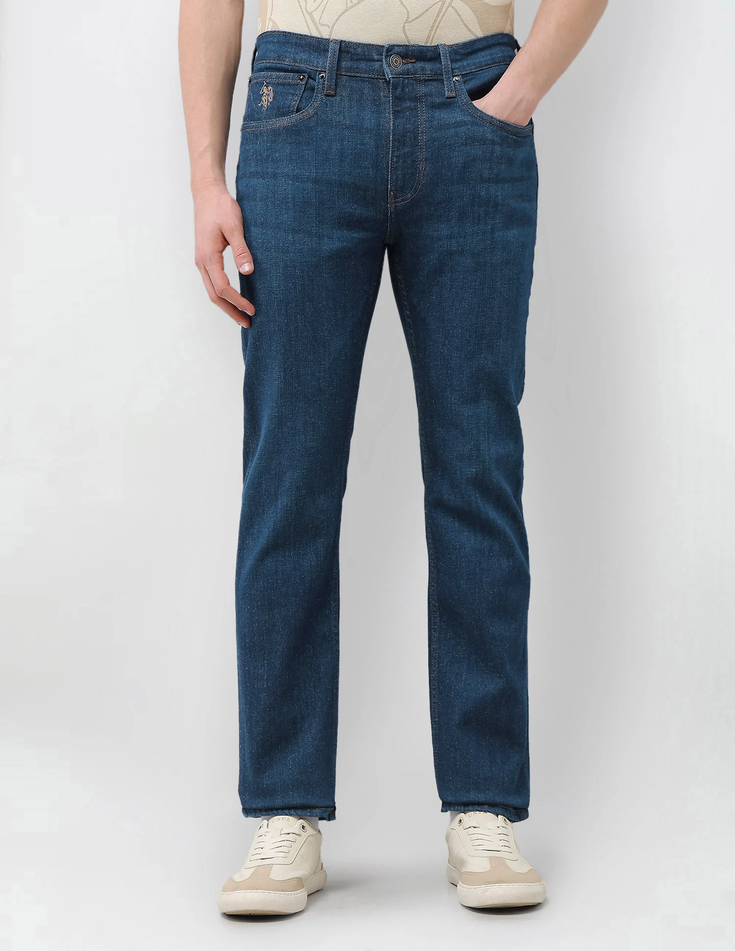 Mid Rise Harold Slim Straight Fit Jeans - Image 6