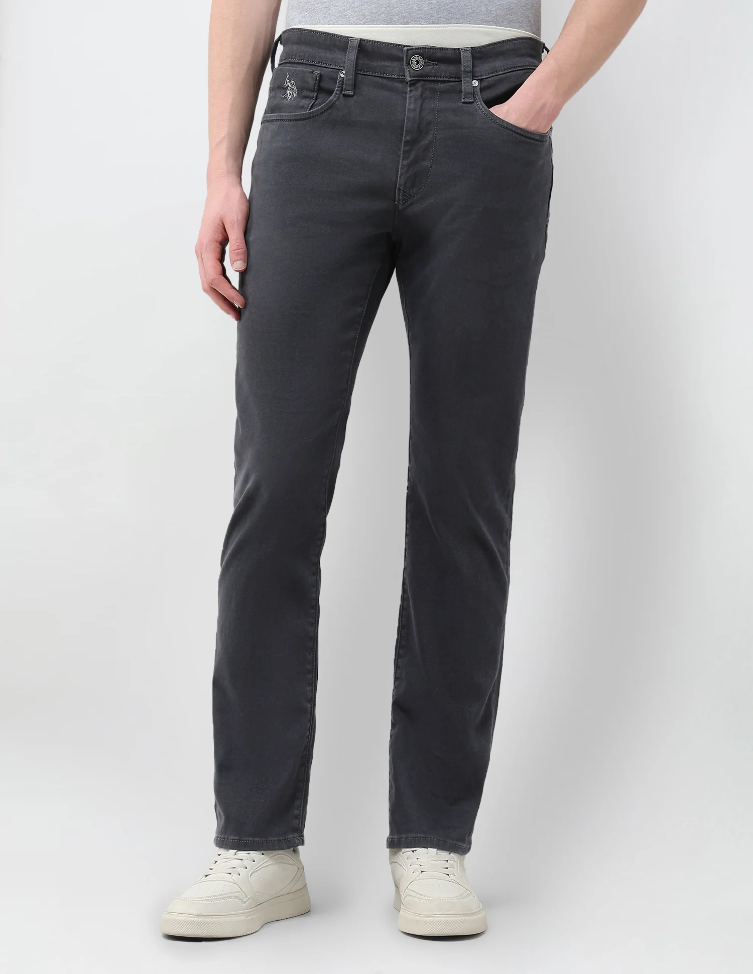 Mid Rise Harold Slim Straight Fit Jeans - Image 6