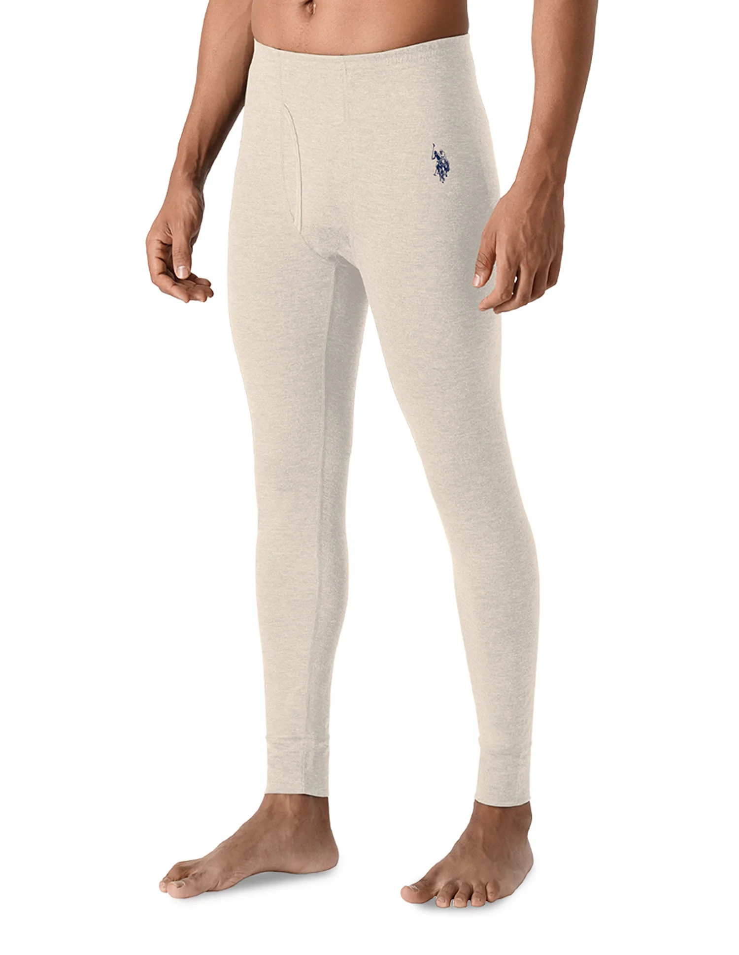 Mid Rise I756 Heathered Thermal Pants - Pack Of 1 - Image 2