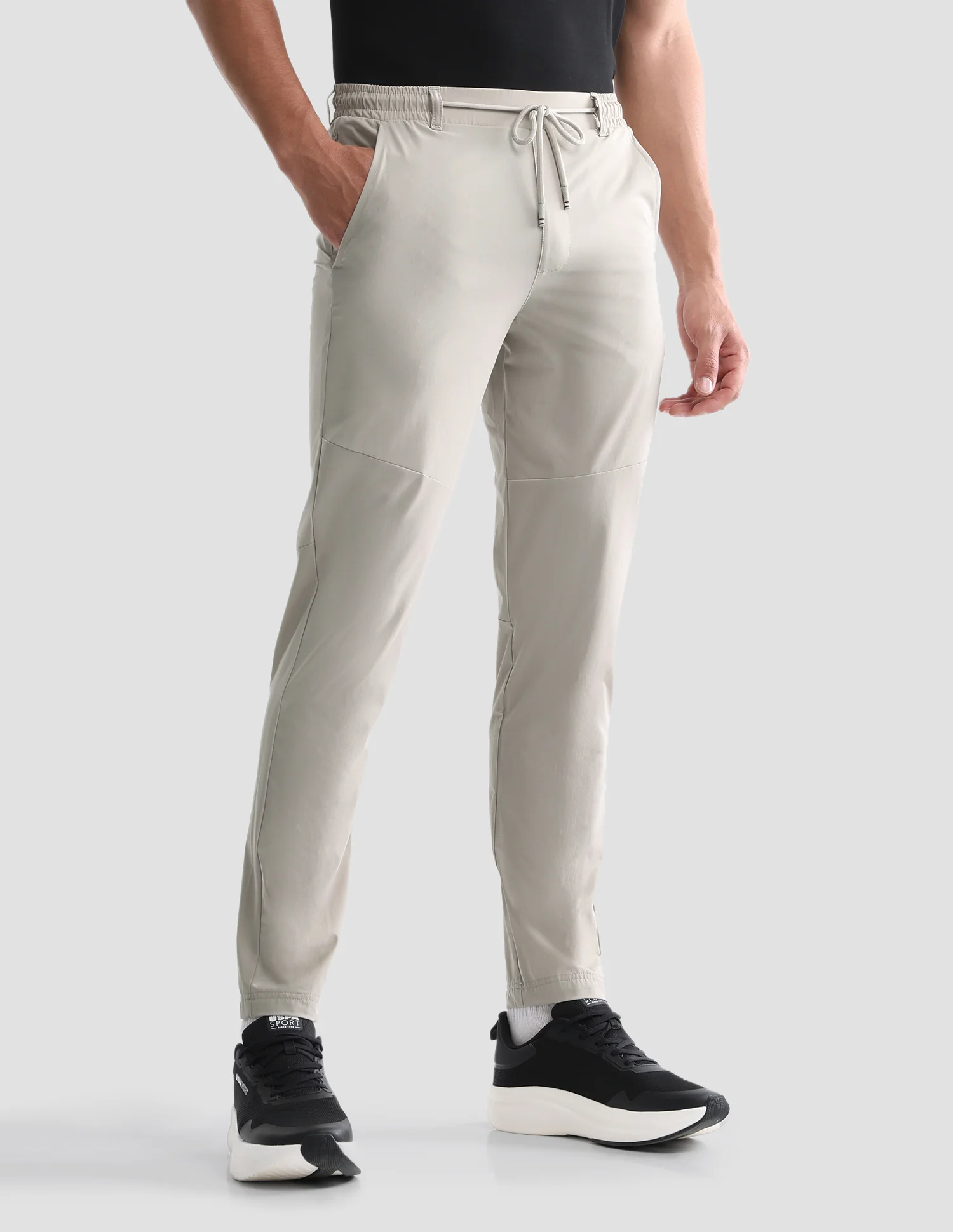 Mid Rise Regular Fit Active Track Pants - Image 4