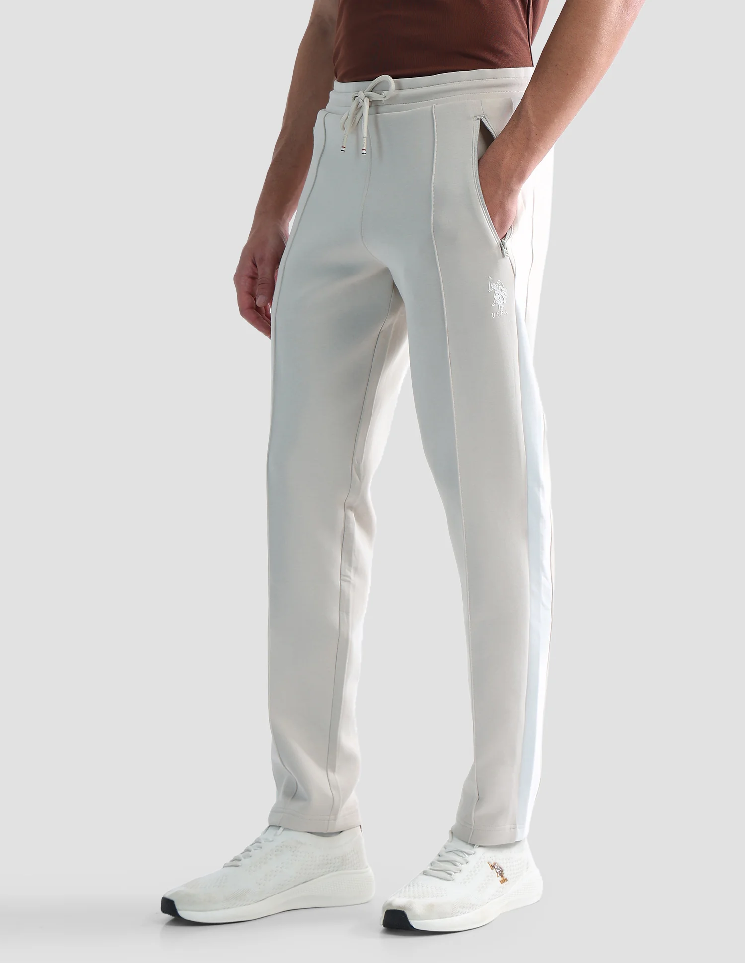 Mid Rise Regular Fit Active Track Pants - Image 4
