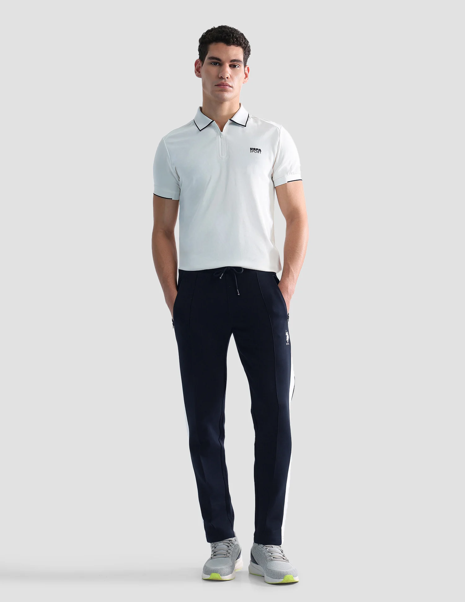 Mid Rise Regular Fit Active Track Pants - Image 3