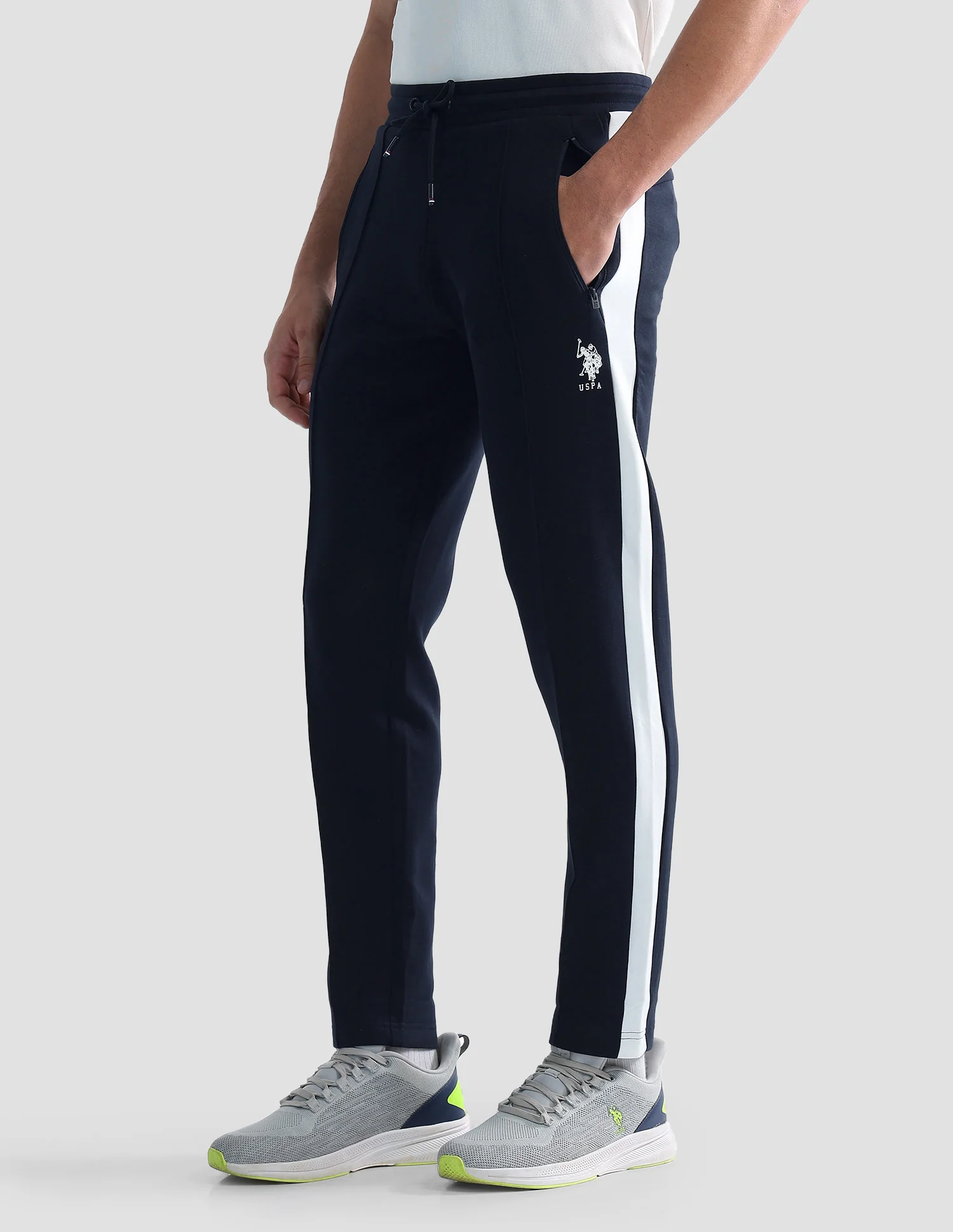 Mid Rise Regular Fit Active Track Pants - Image 4