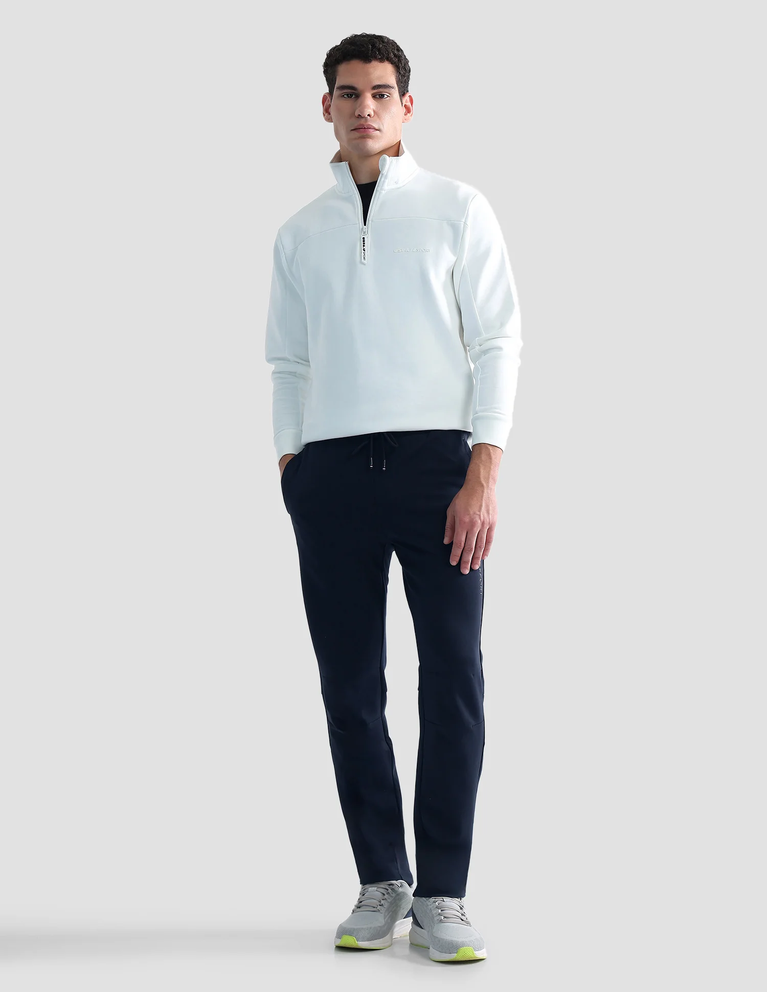Mid Rise Regular Fit Active Track Pants - Image 3