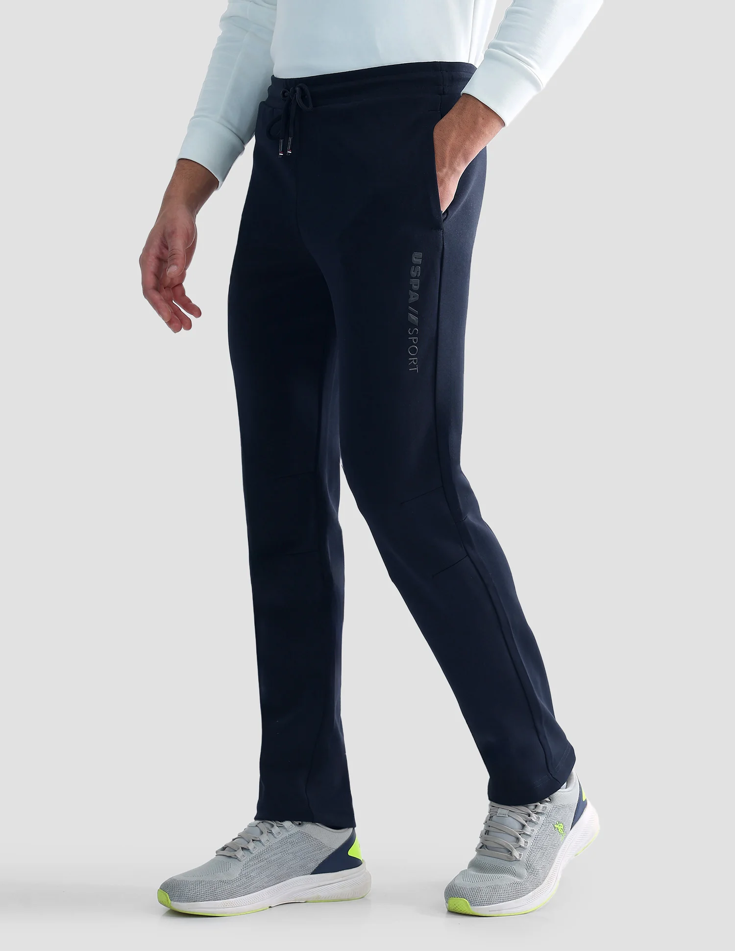 Mid Rise Regular Fit Active Track Pants - Image 4