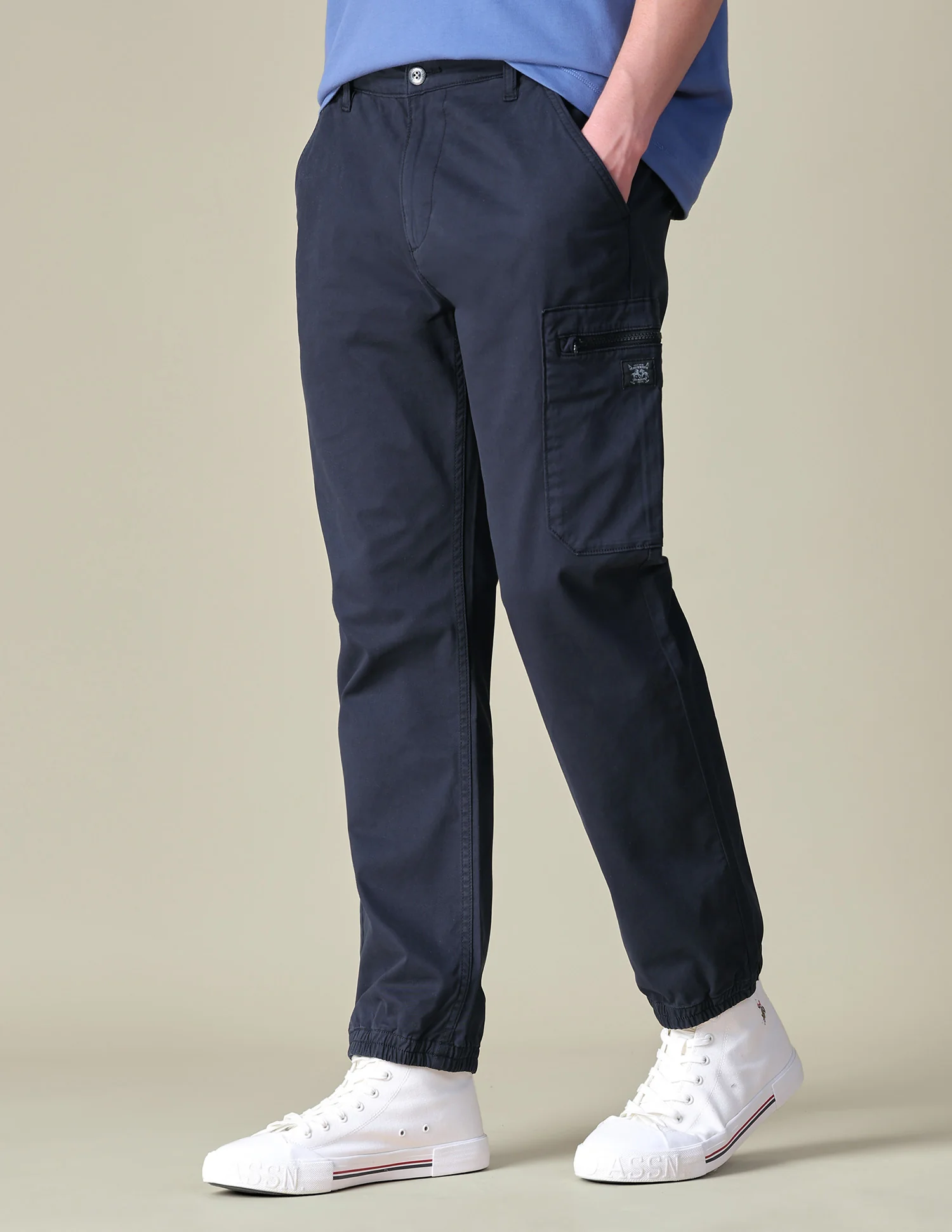 Mid Rise Regular Fit Cargos