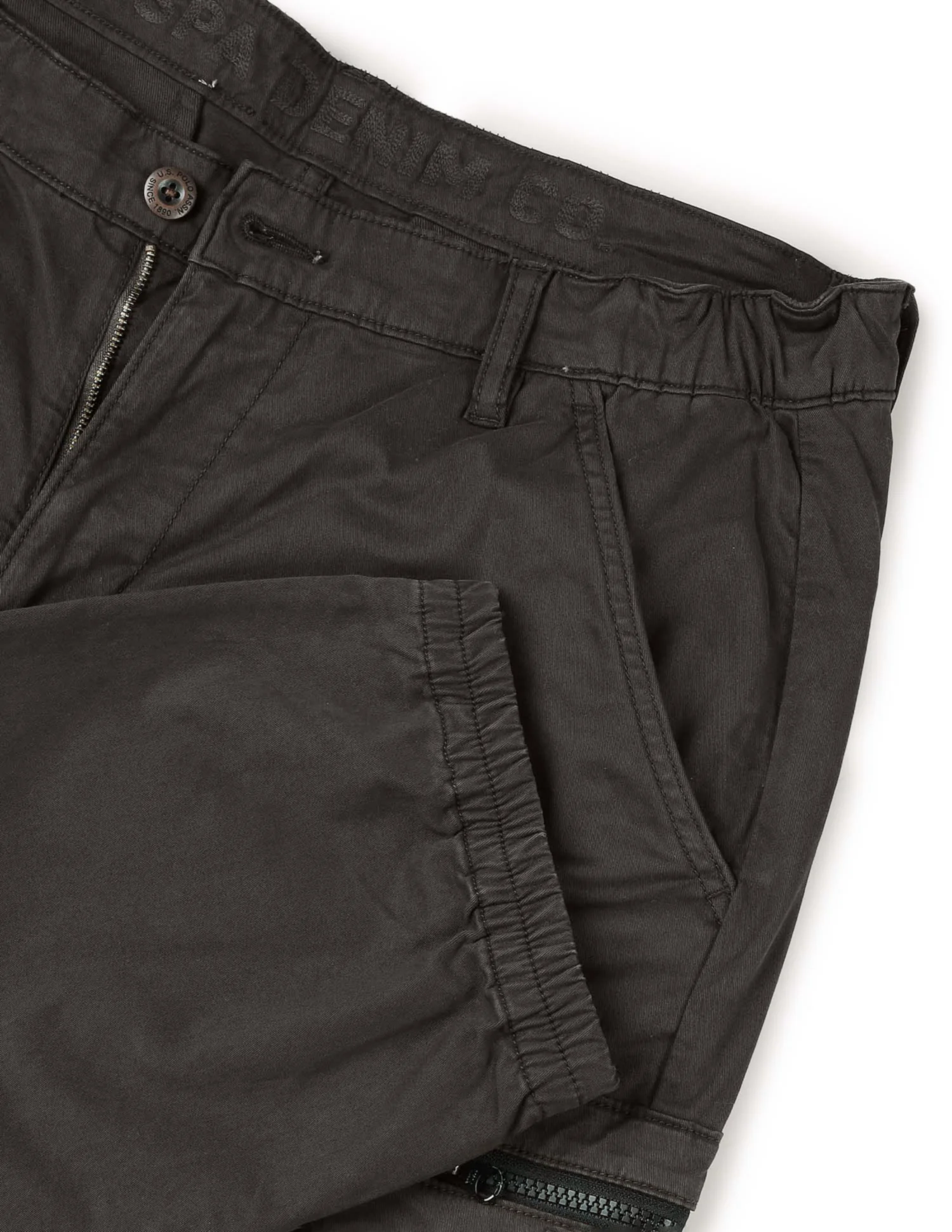 Mid Rise Regular Fit Cargos - Image 8