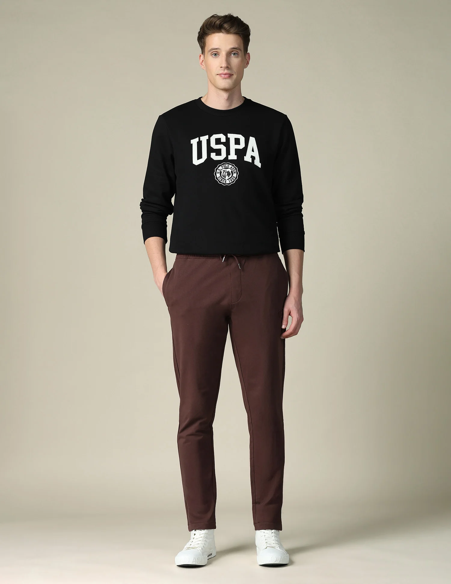 Mid Rise Regular Fit Track Pants - Image 3
