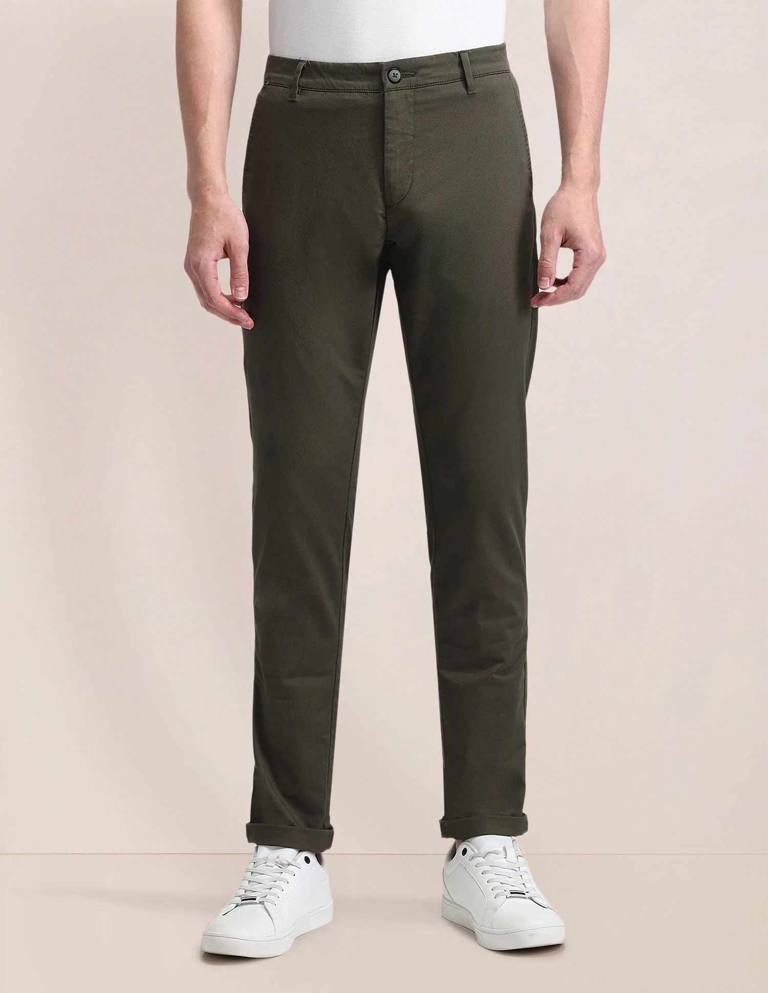 Mid Rise Regular Fit Trousers - Image 6