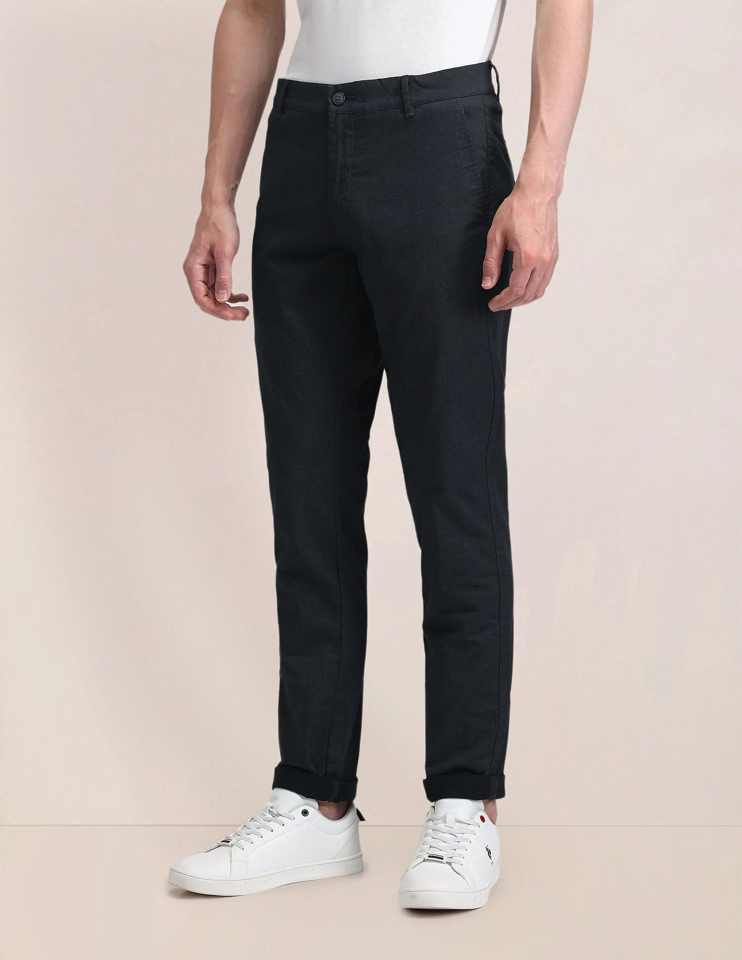 Mid Rise Regular Fit Trousers - Image 4