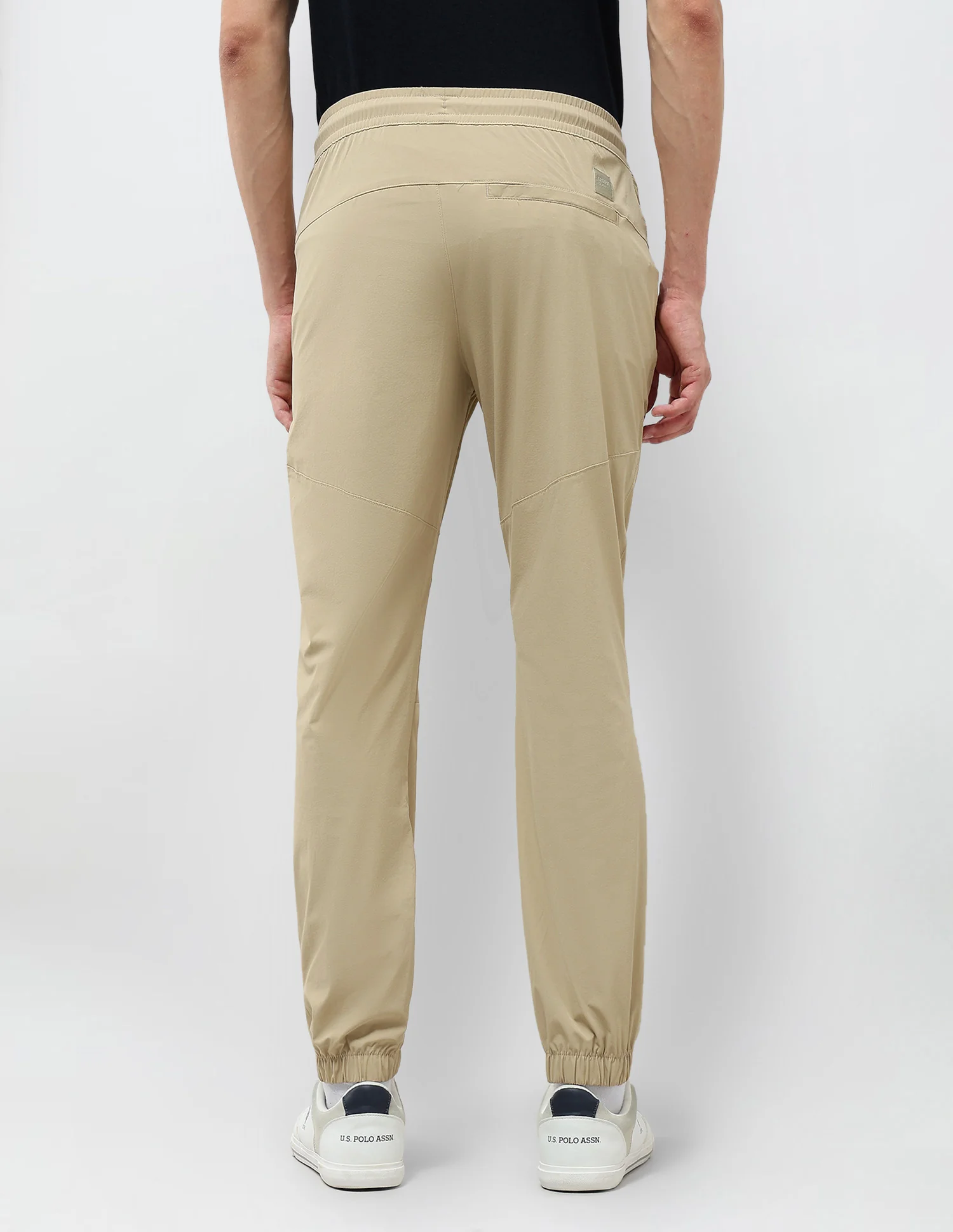 Mid Rise Relaxed Fit Joggers - Image 5