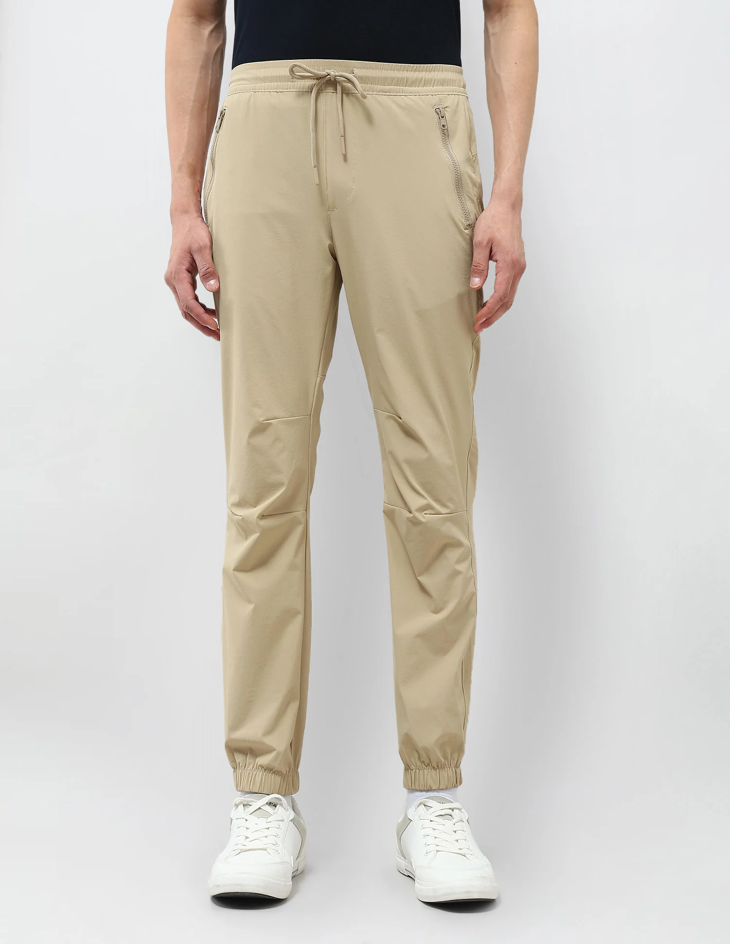 Mid Rise Relaxed Fit Joggers - Image 6