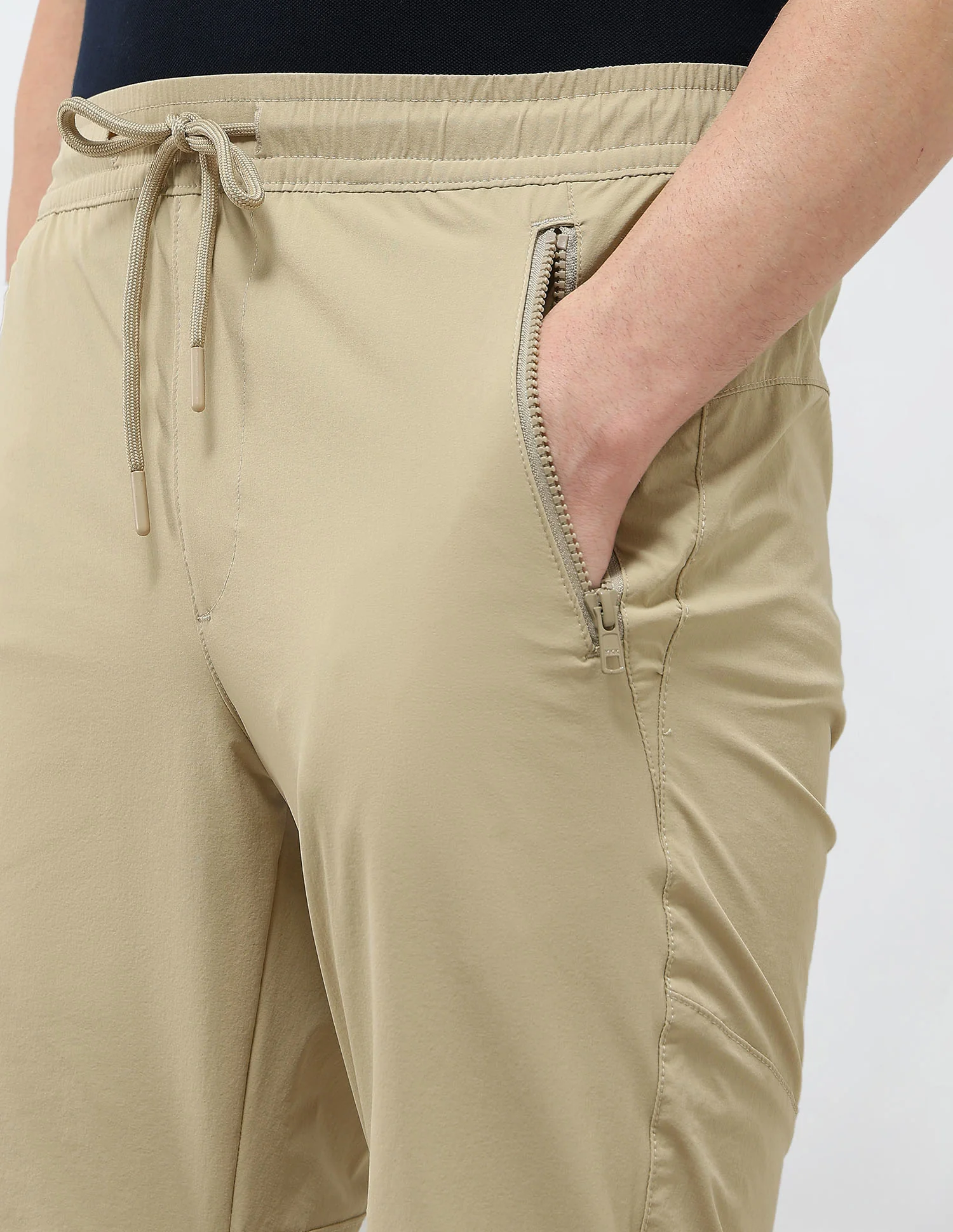 Mid Rise Relaxed Fit Joggers - Image 7