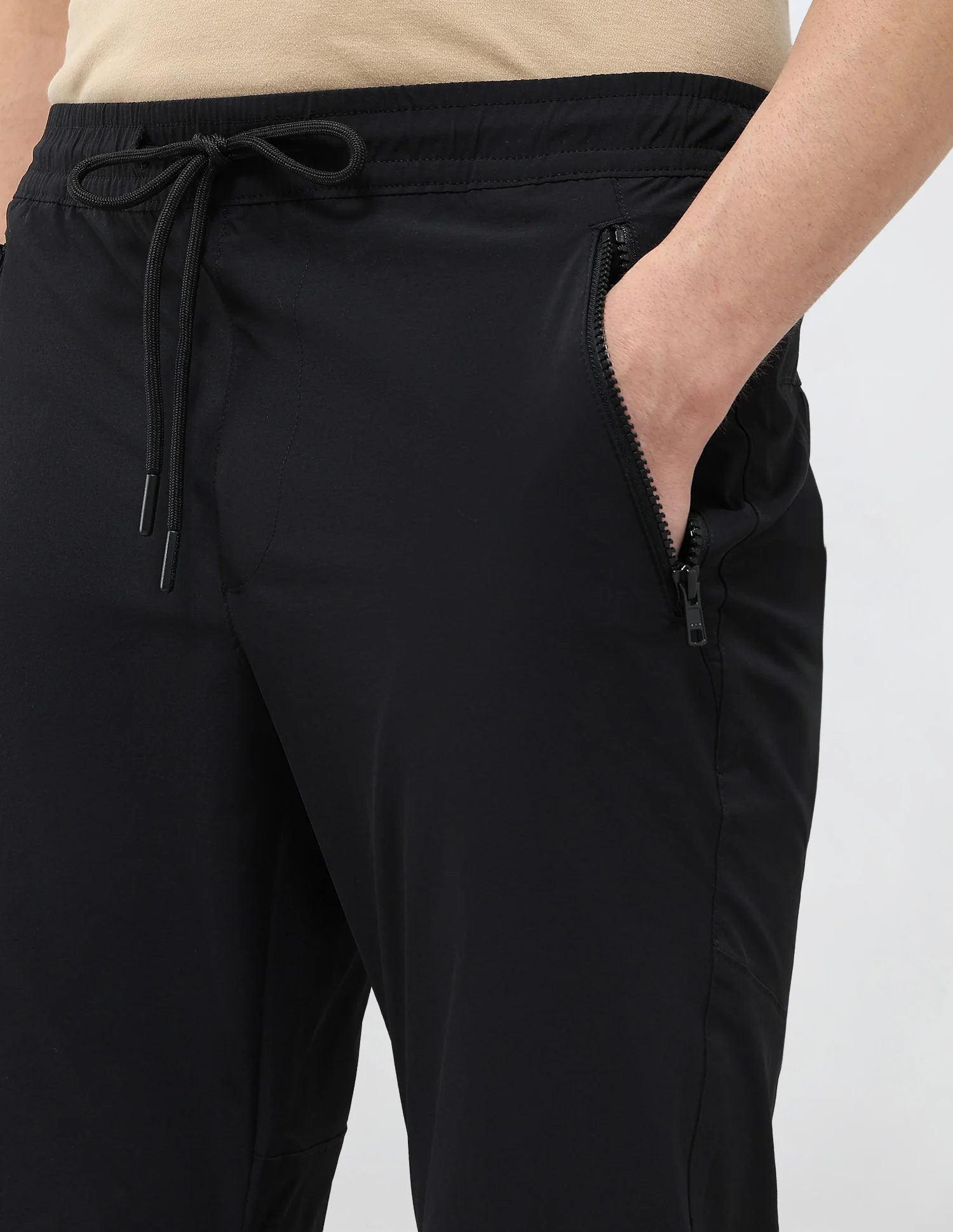 Mid Rise Relaxed Fit Joggers - Image 7