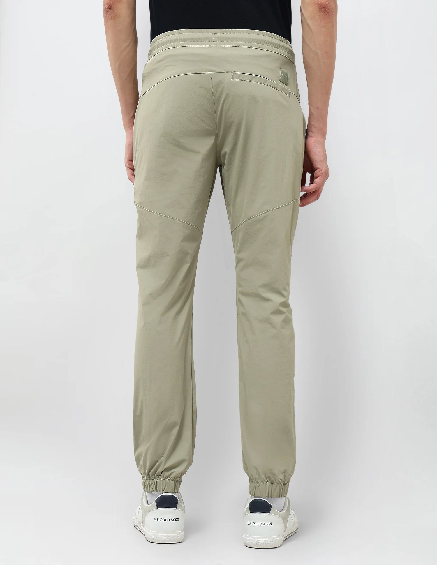 Mid Rise Relaxed Fit Joggers - Image 5