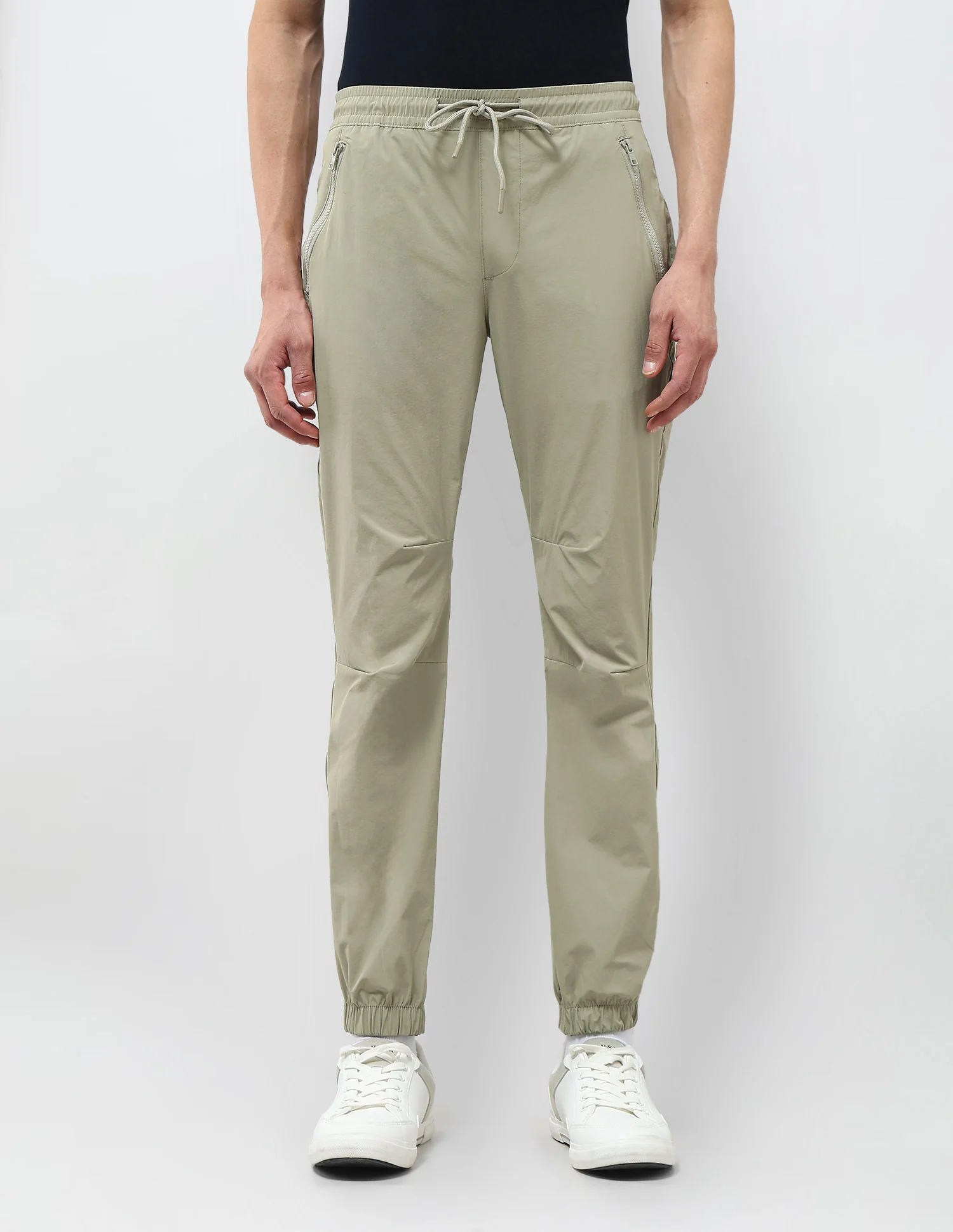 Mid Rise Relaxed Fit Joggers - Image 6