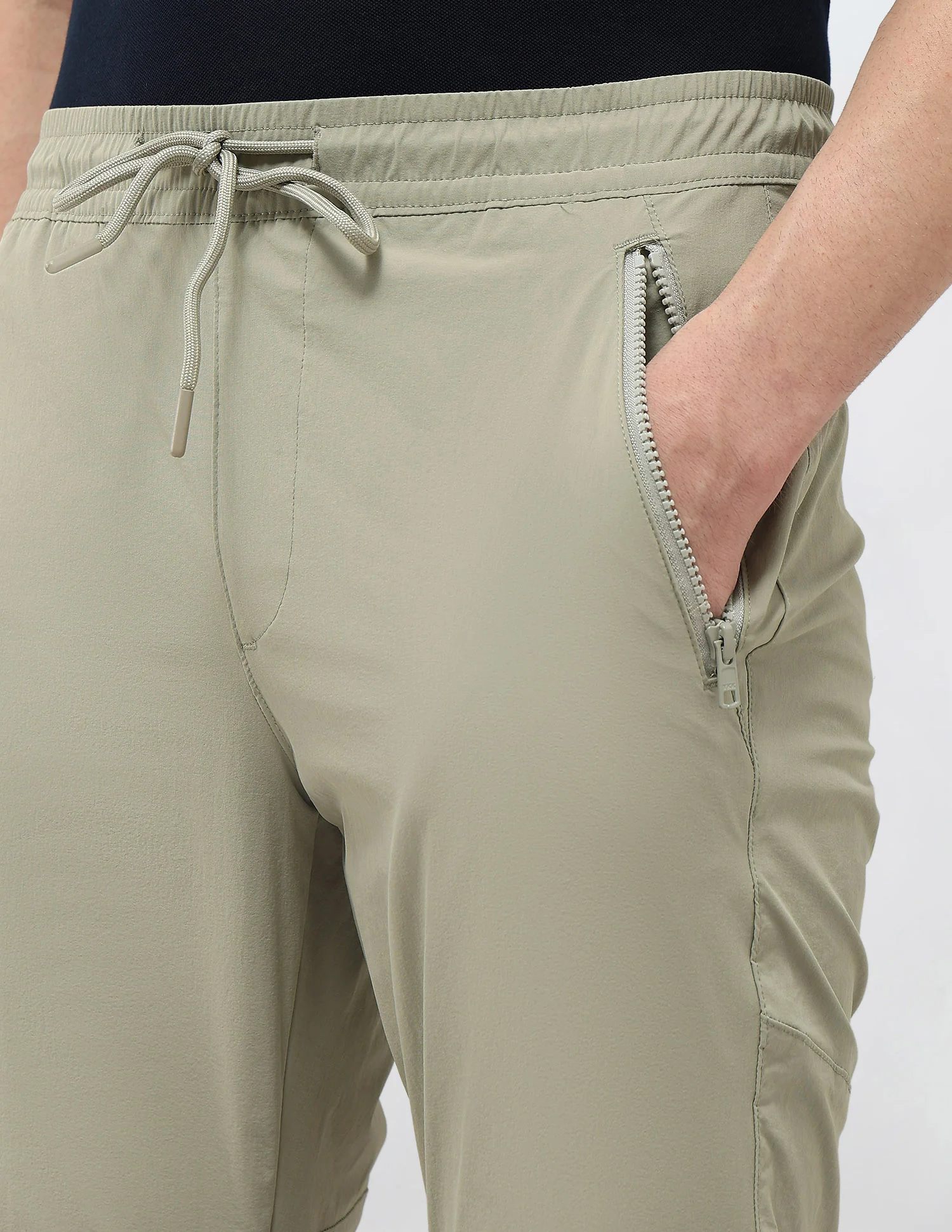 Mid Rise Relaxed Fit Joggers - Image 7