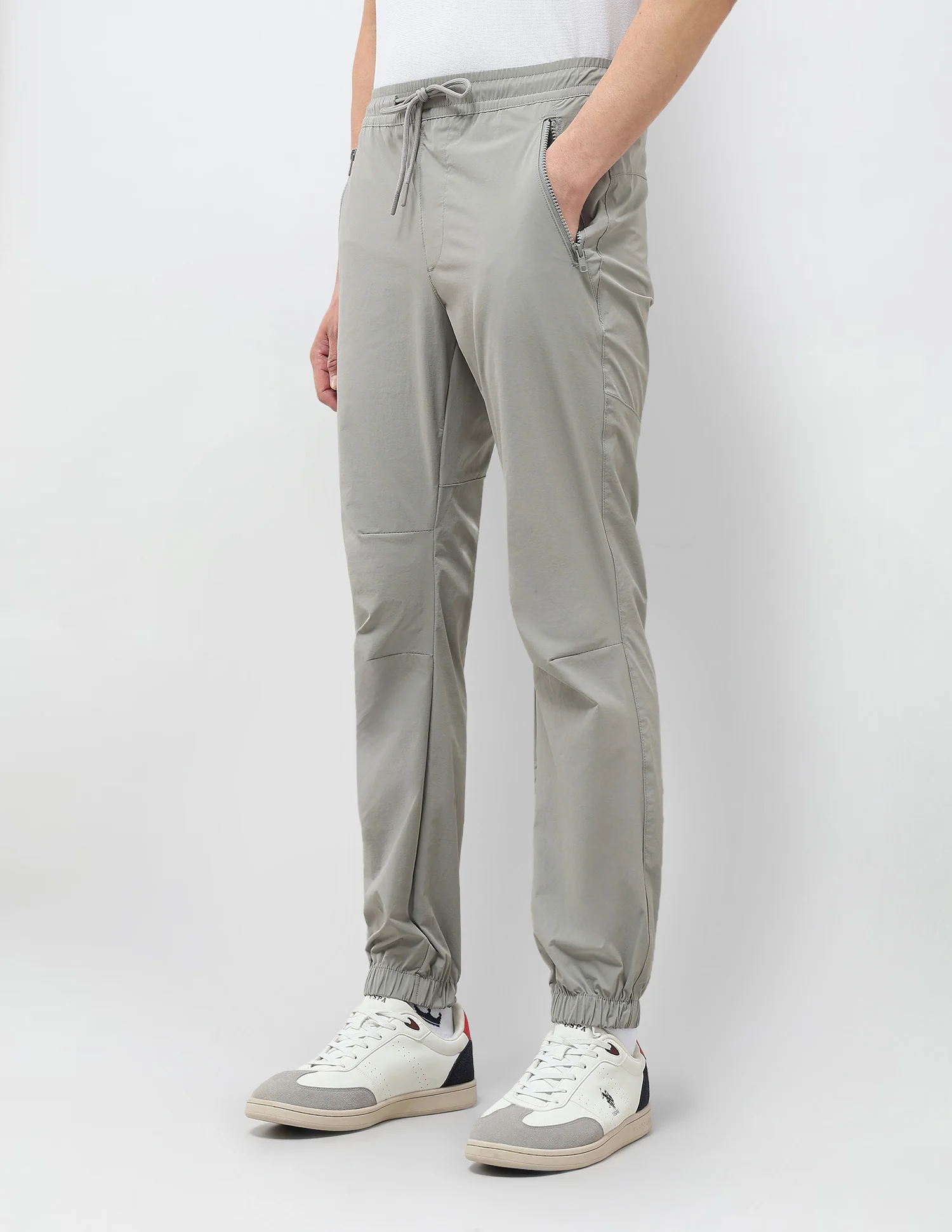 Mid Rise Relaxed Fit Joggers - Image 4