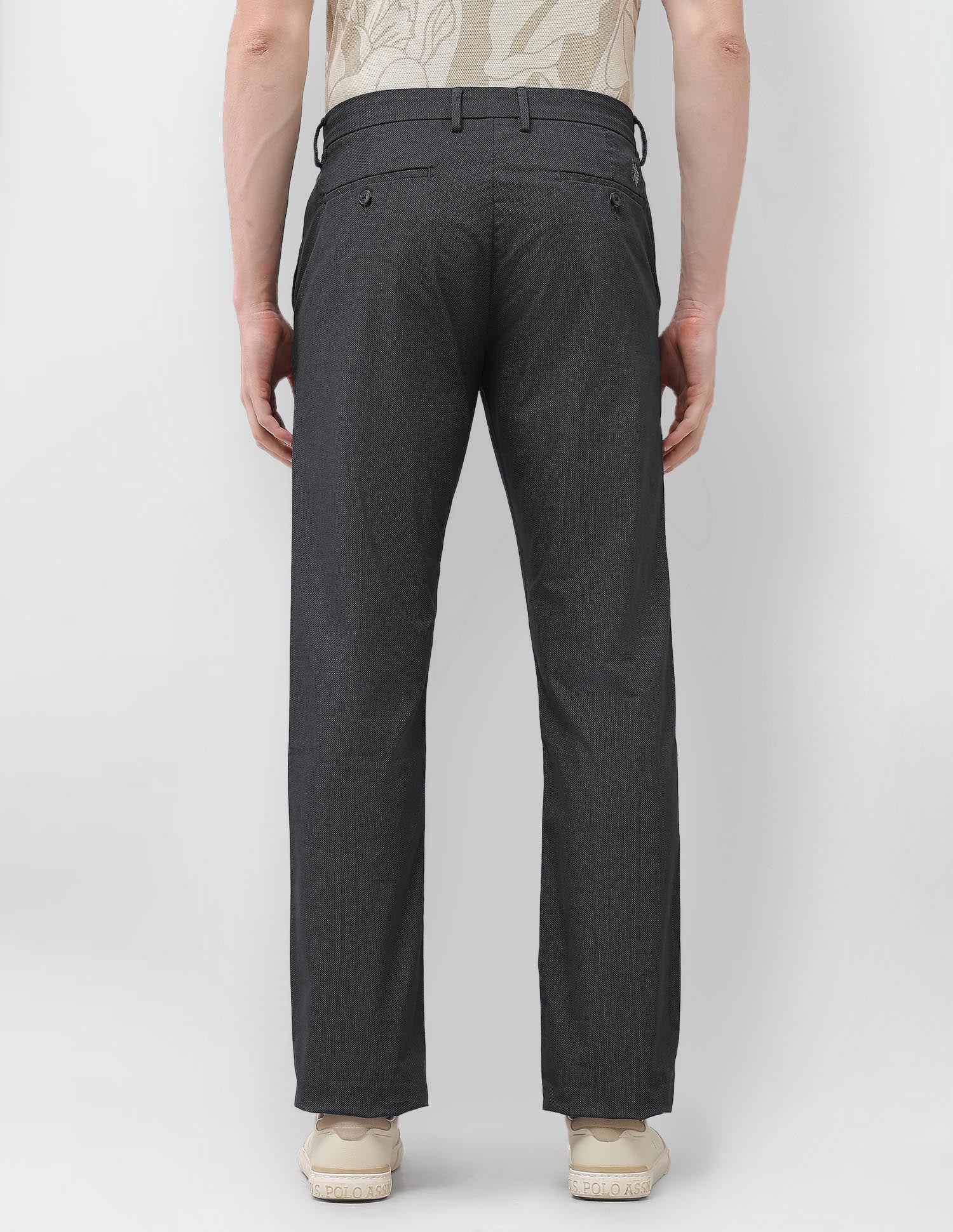 Mid Rise Riley Straight Fit Trousers - Image 5