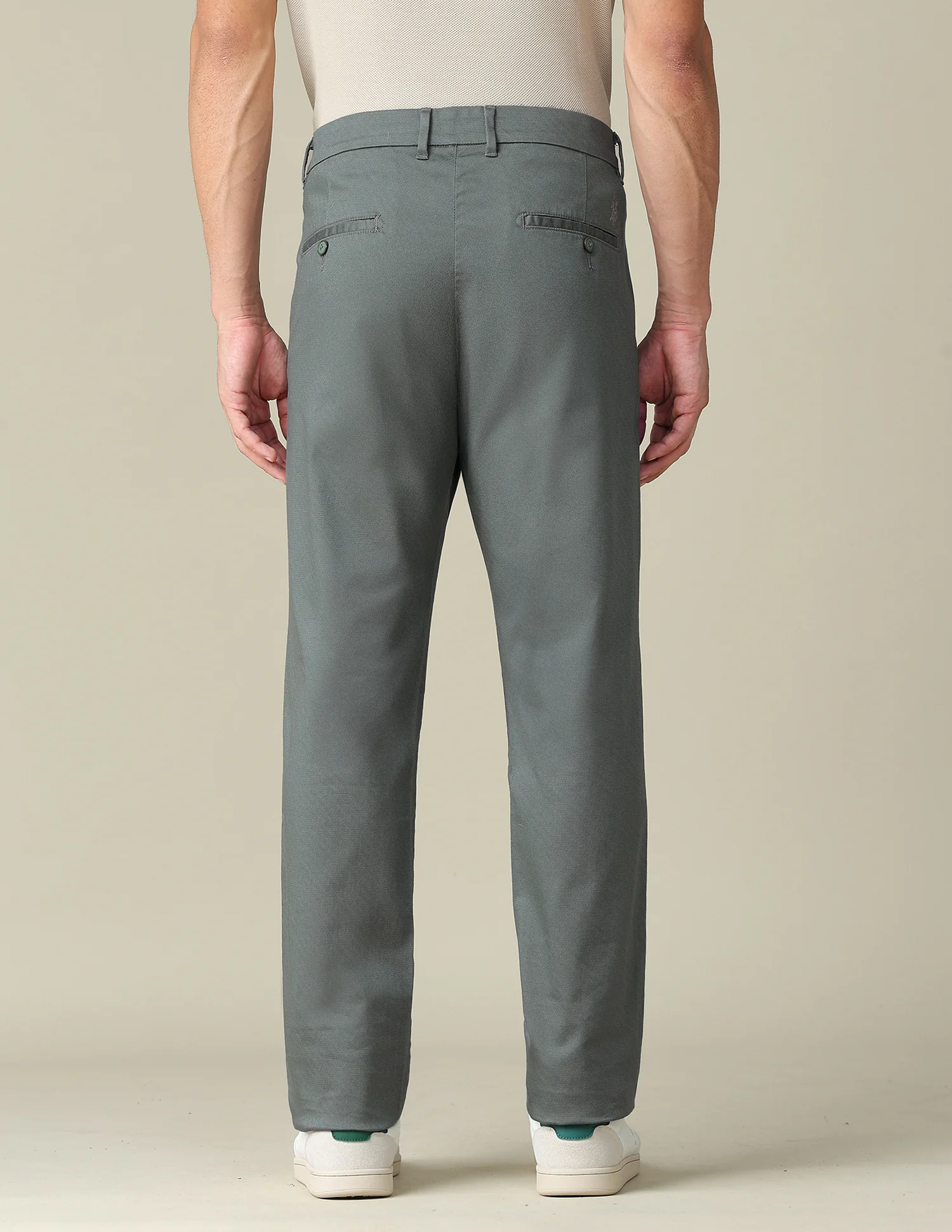Mid Rise Riley Straight Fit Trousers - Image 5