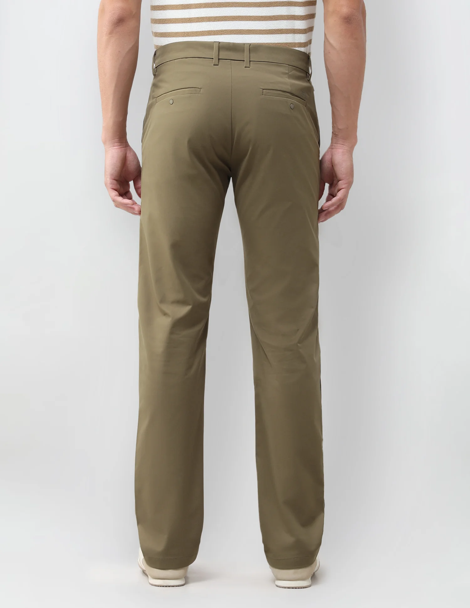 Mid Rise Riley Straight Fit Trousers - Image 5