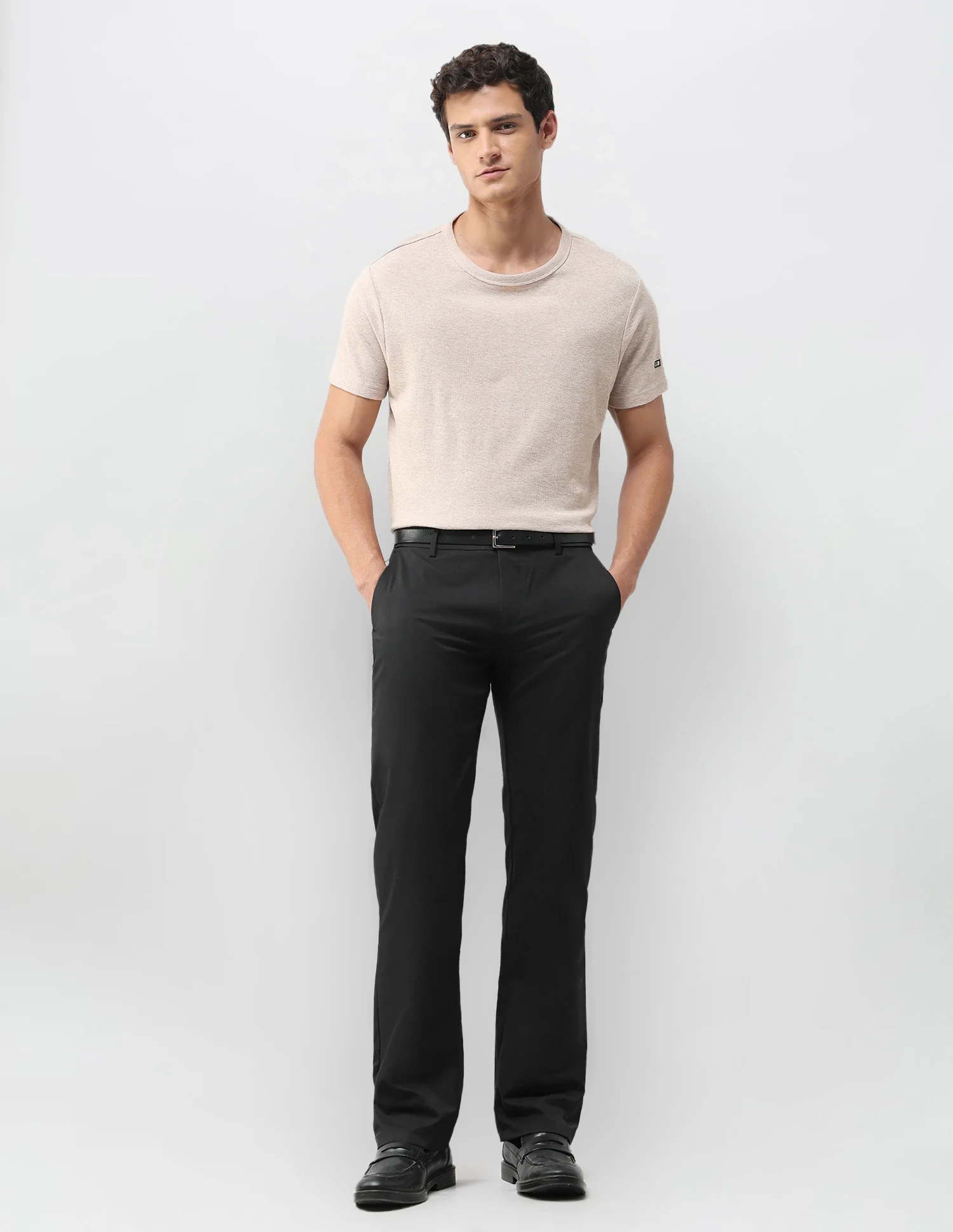 Mid Rise Riley Straight Fit Trousers - Image 3