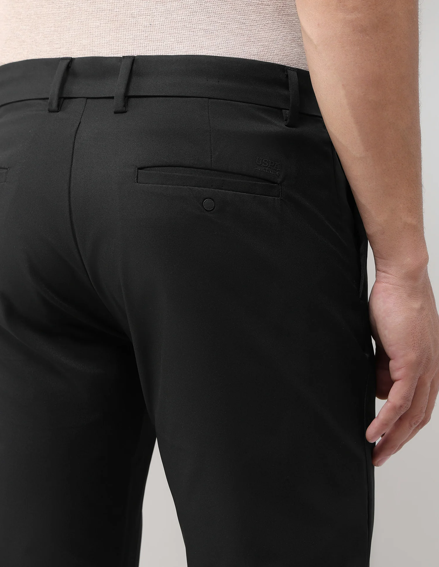 Mid Rise Riley Straight Fit Trousers - Image 8