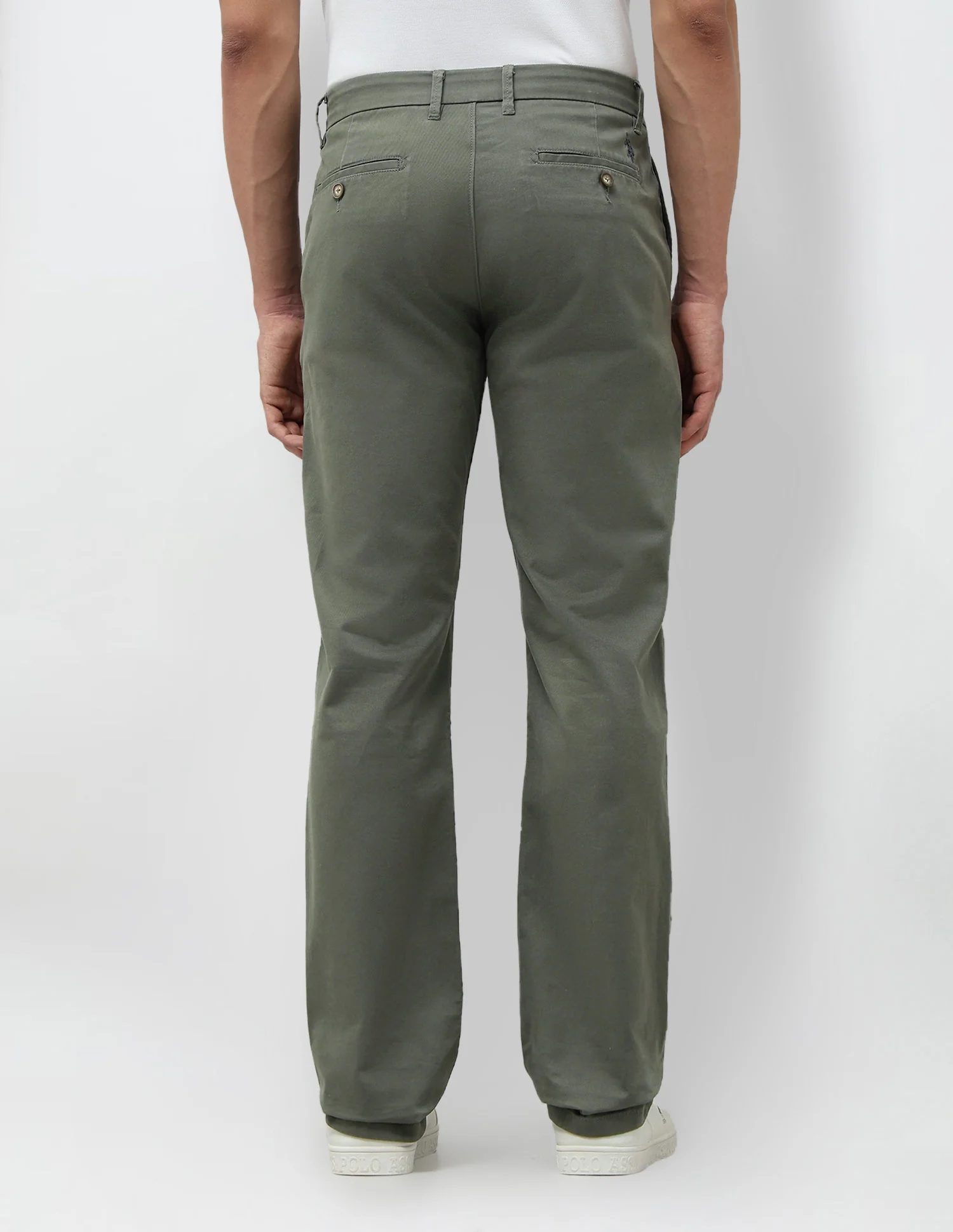 Mid Rise Satin Trousers - Image 5