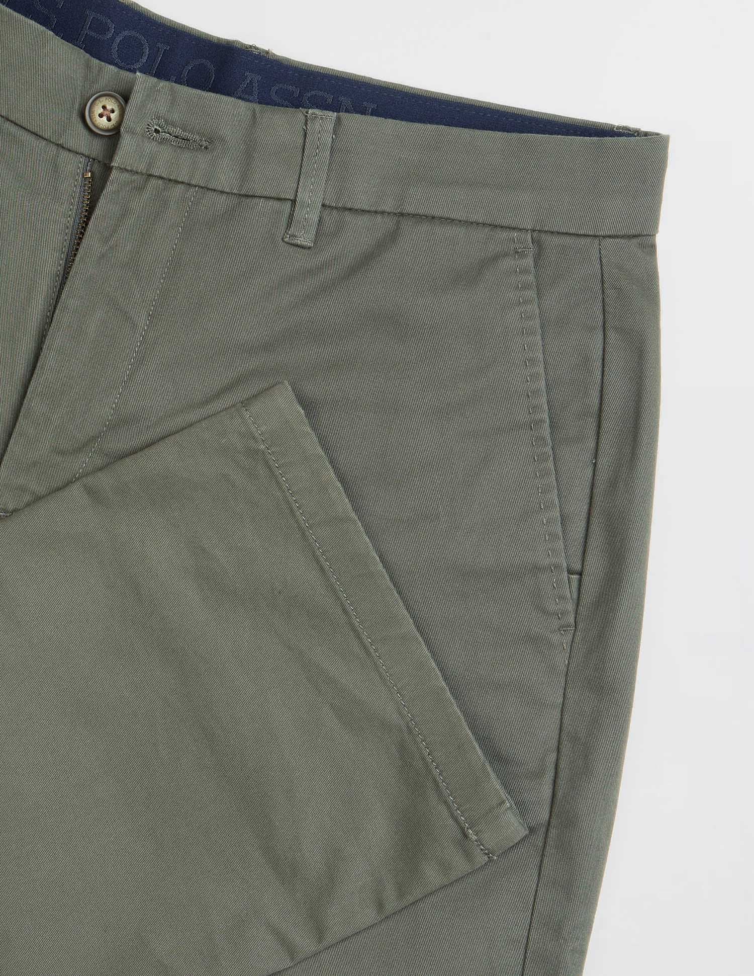 Mid Rise Satin Trousers - Image 9