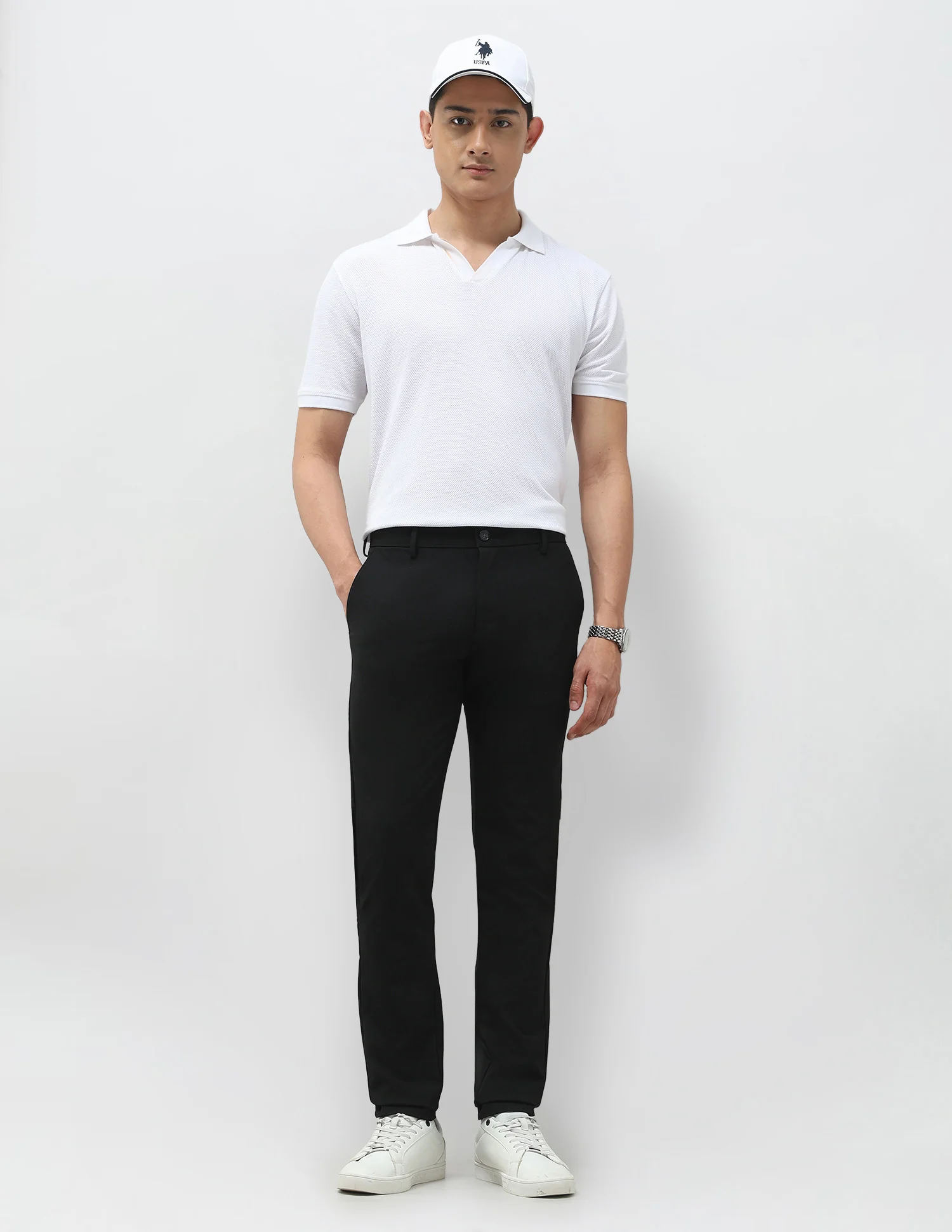 Mid Rise Satin Trousers - Image 3