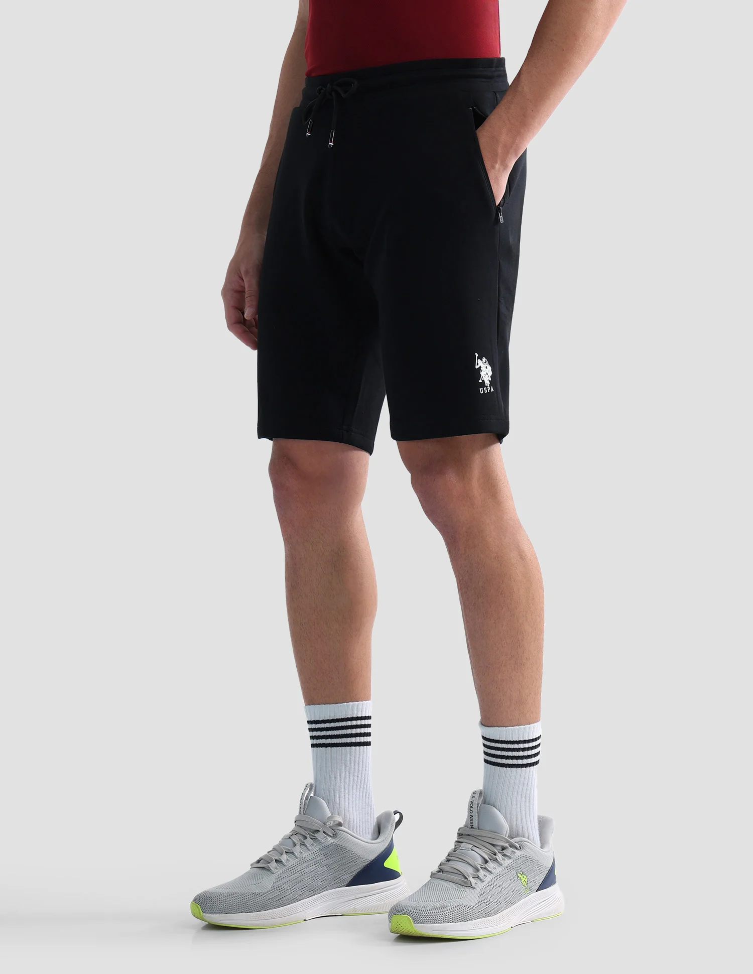Mid Rise Slim Fit Active Shorts - Image 4