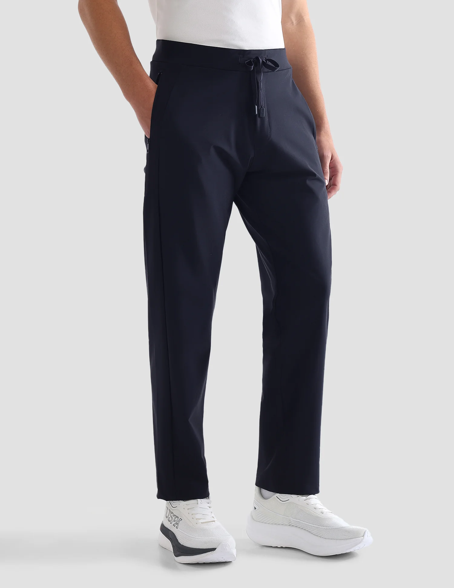 Mid Rise Slim Fit Active Track Pants - Image 4
