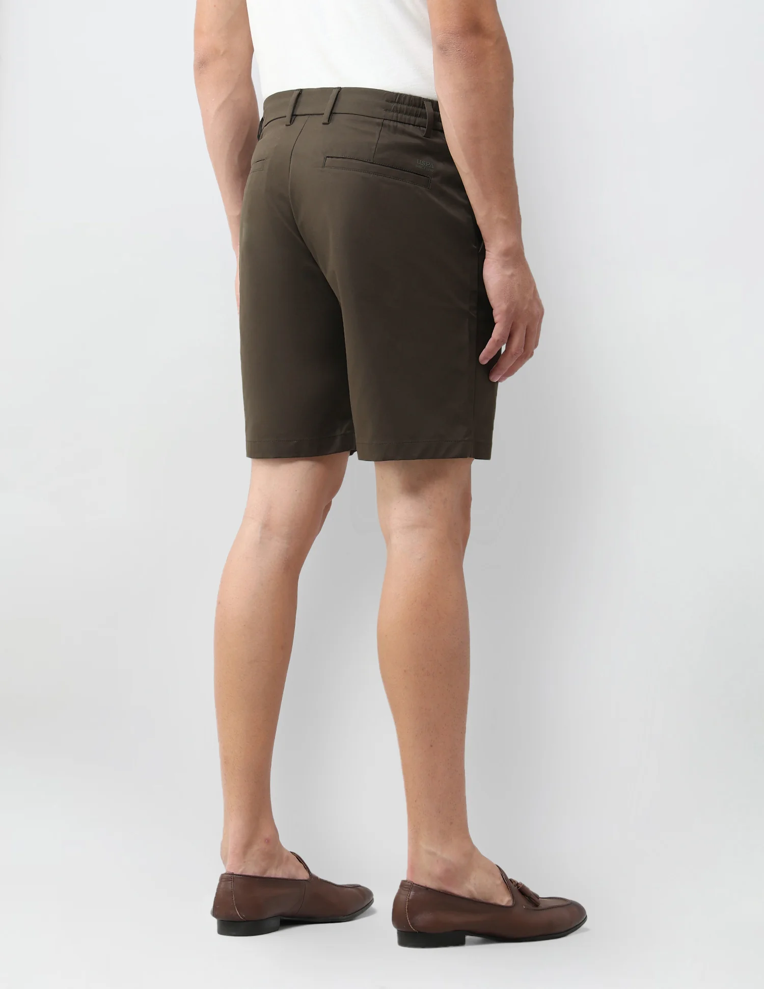 Mid Rise Slim Fit Shorts - Image 5