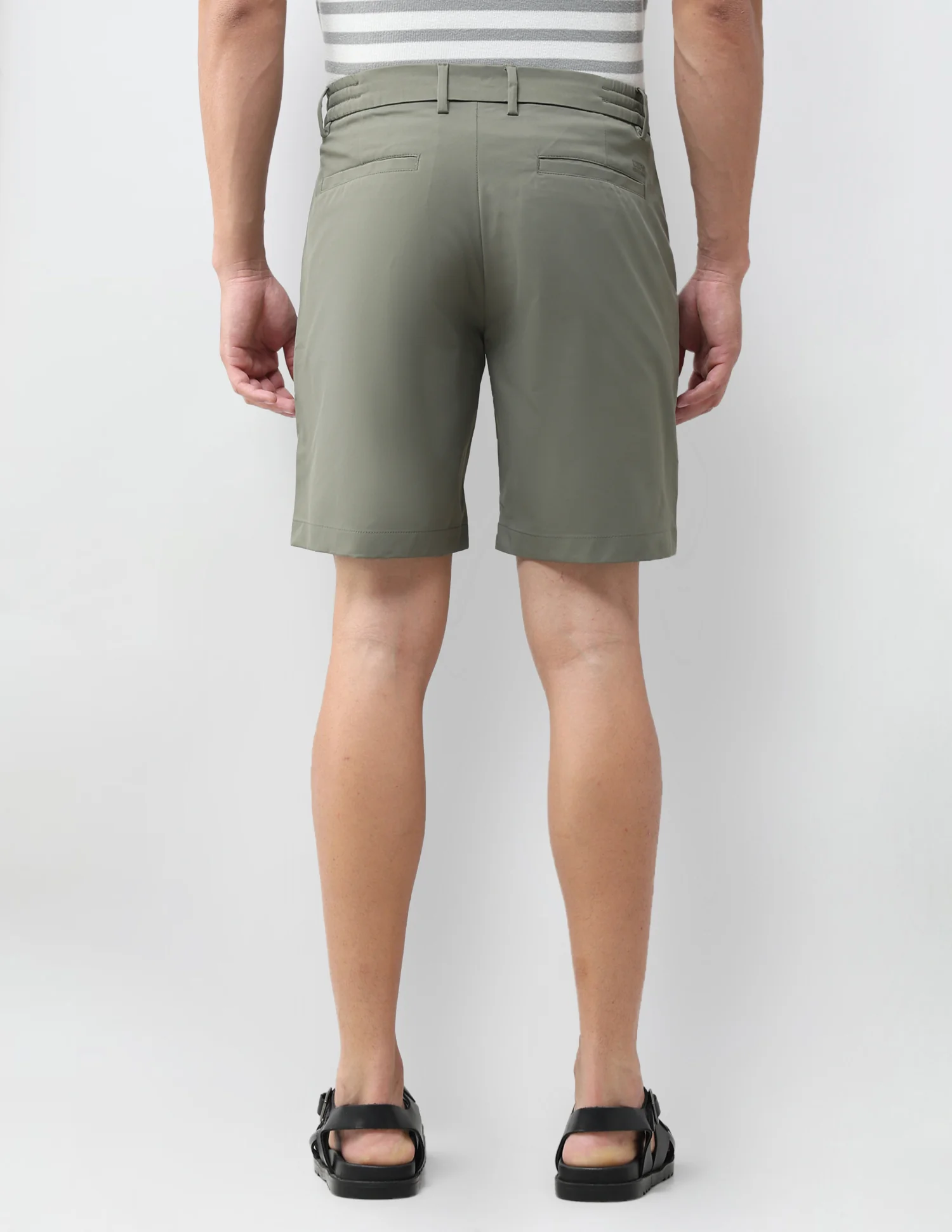 Mid Rise Slim Fit Shorts - Image 5