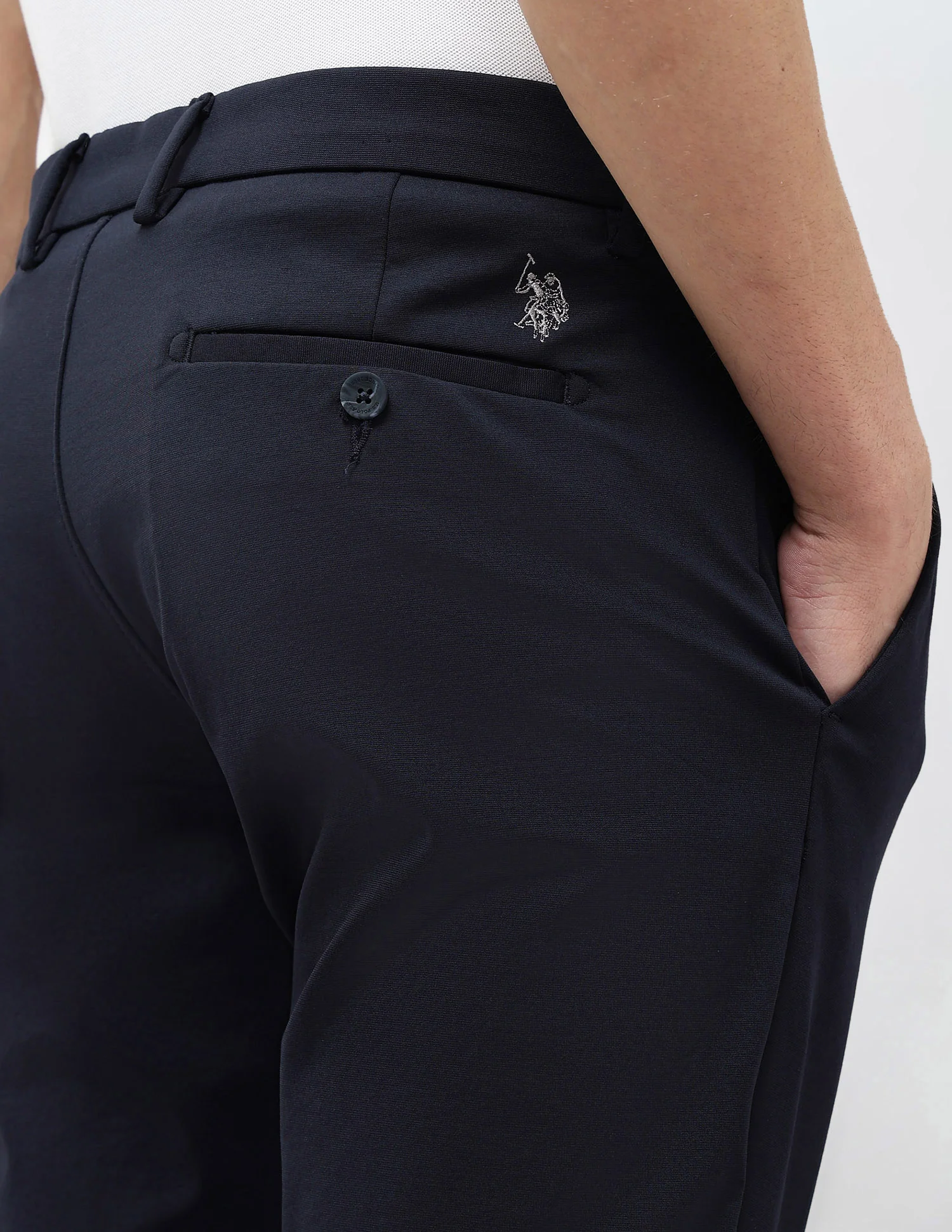 Mid Rise Slim Fit Trousers - Image 8