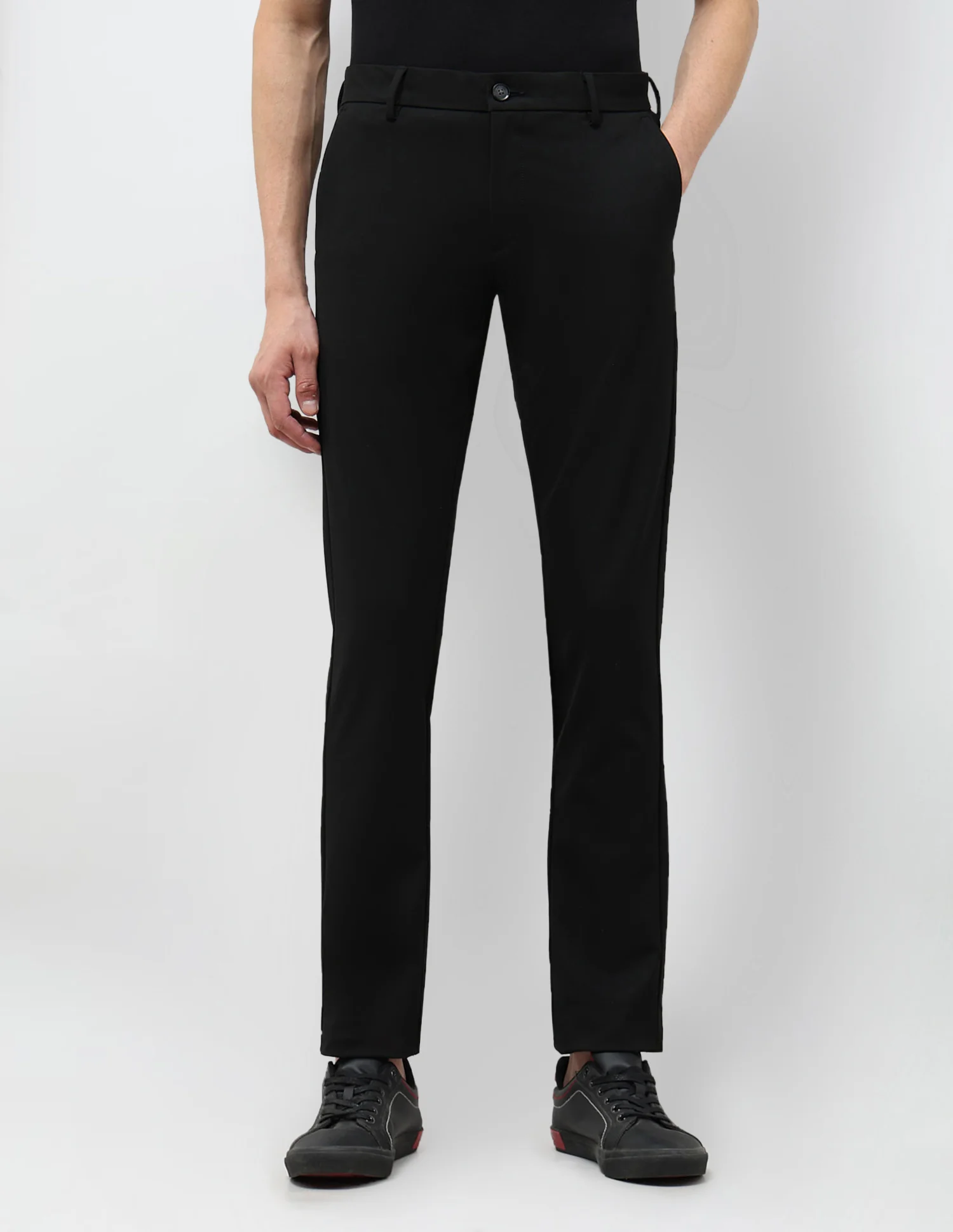 Mid Rise Slim Fit Trousers - Image 6