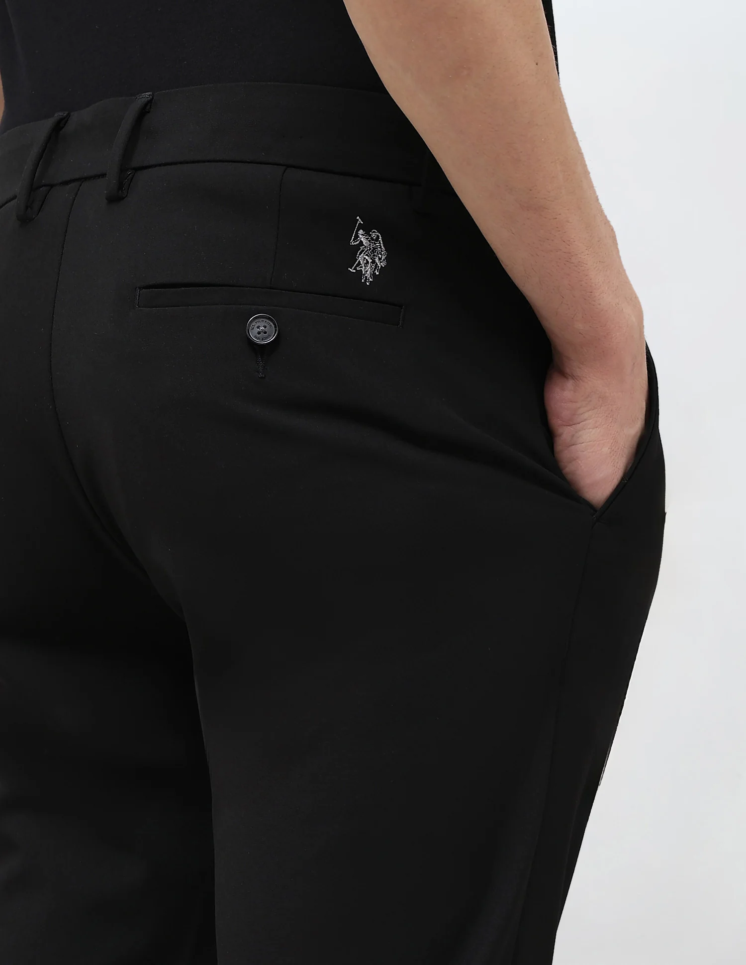 Mid Rise Slim Fit Trousers - Image 8