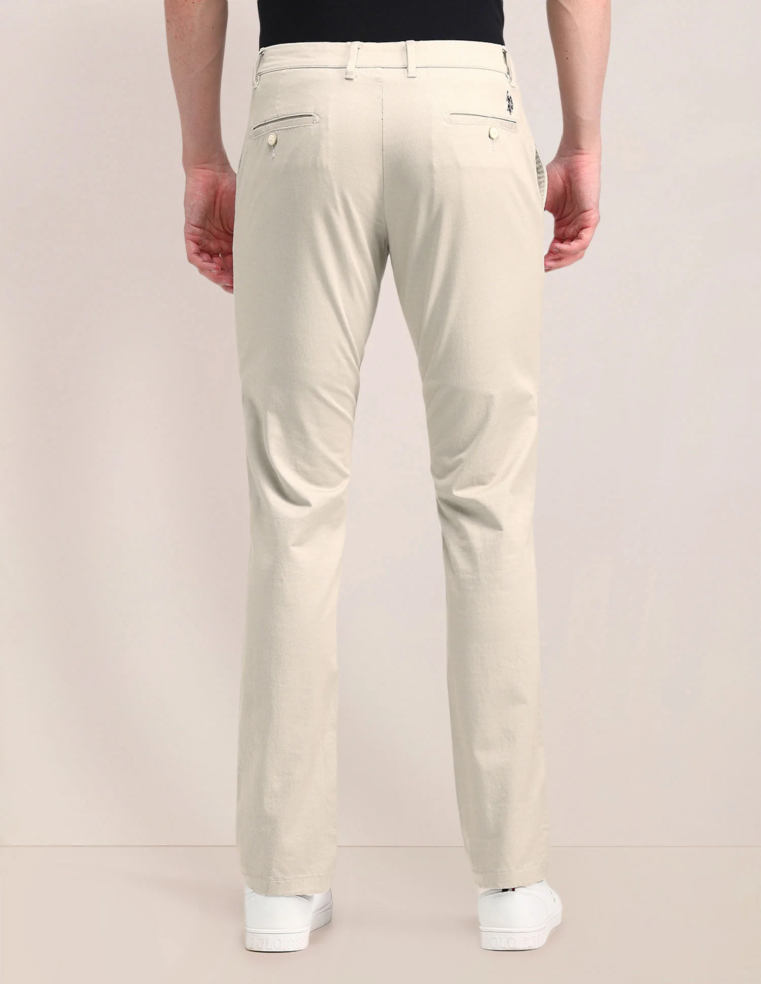 Mid Rise Slim Fit Trousers - Image 6