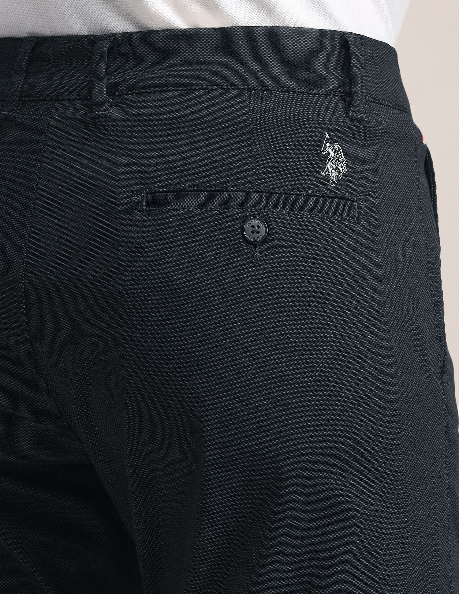 Mid Rise Slim Fit Trousers - Image 8