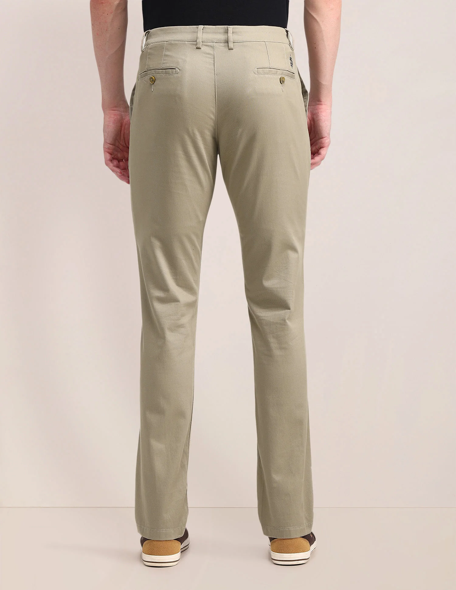 Mid Rise Slim Fit Trousers - Image 5