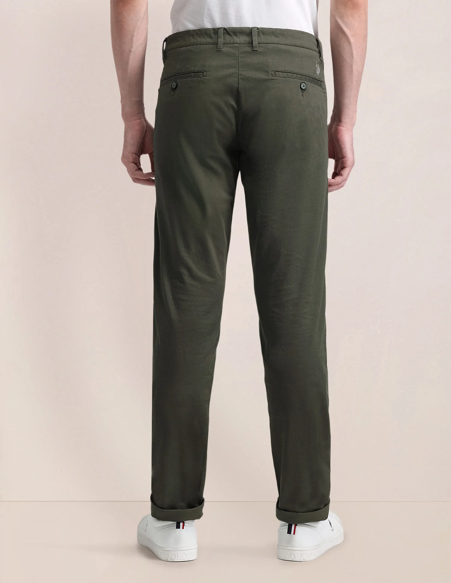 Mid Rise Slim Fit Trousers - Image 5