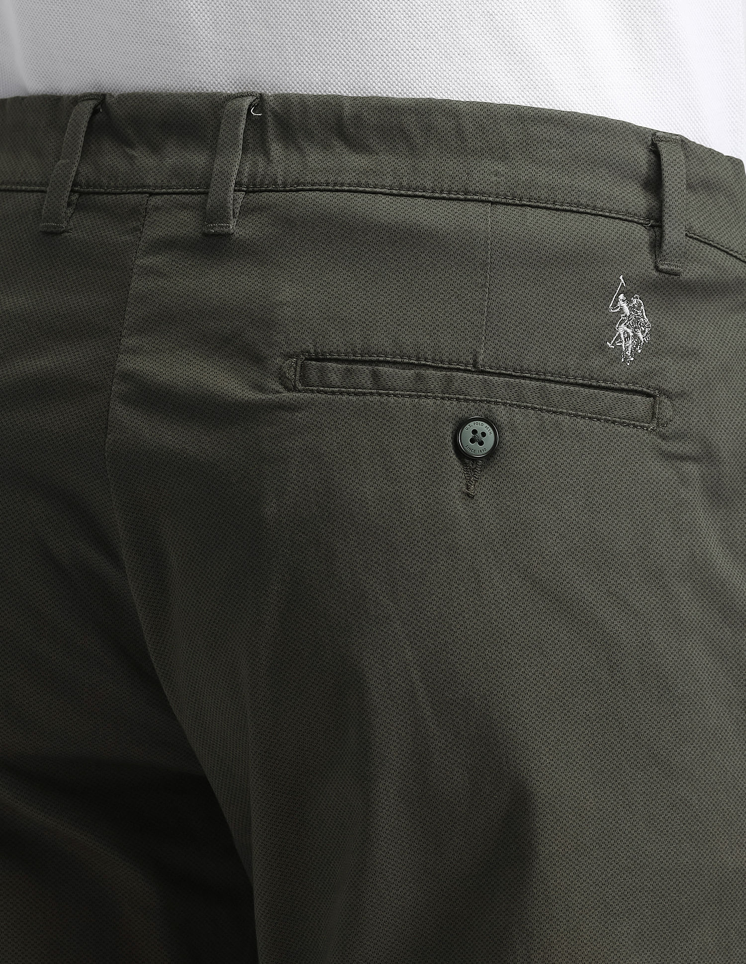 Mid Rise Slim Fit Trousers - Image 8