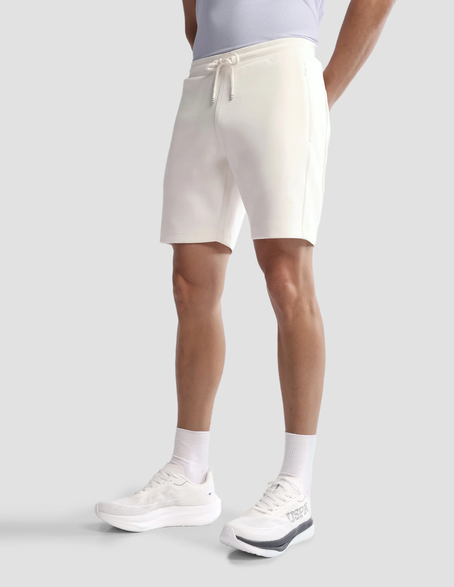 Mid Rise Solid Active Shorts - Image 4