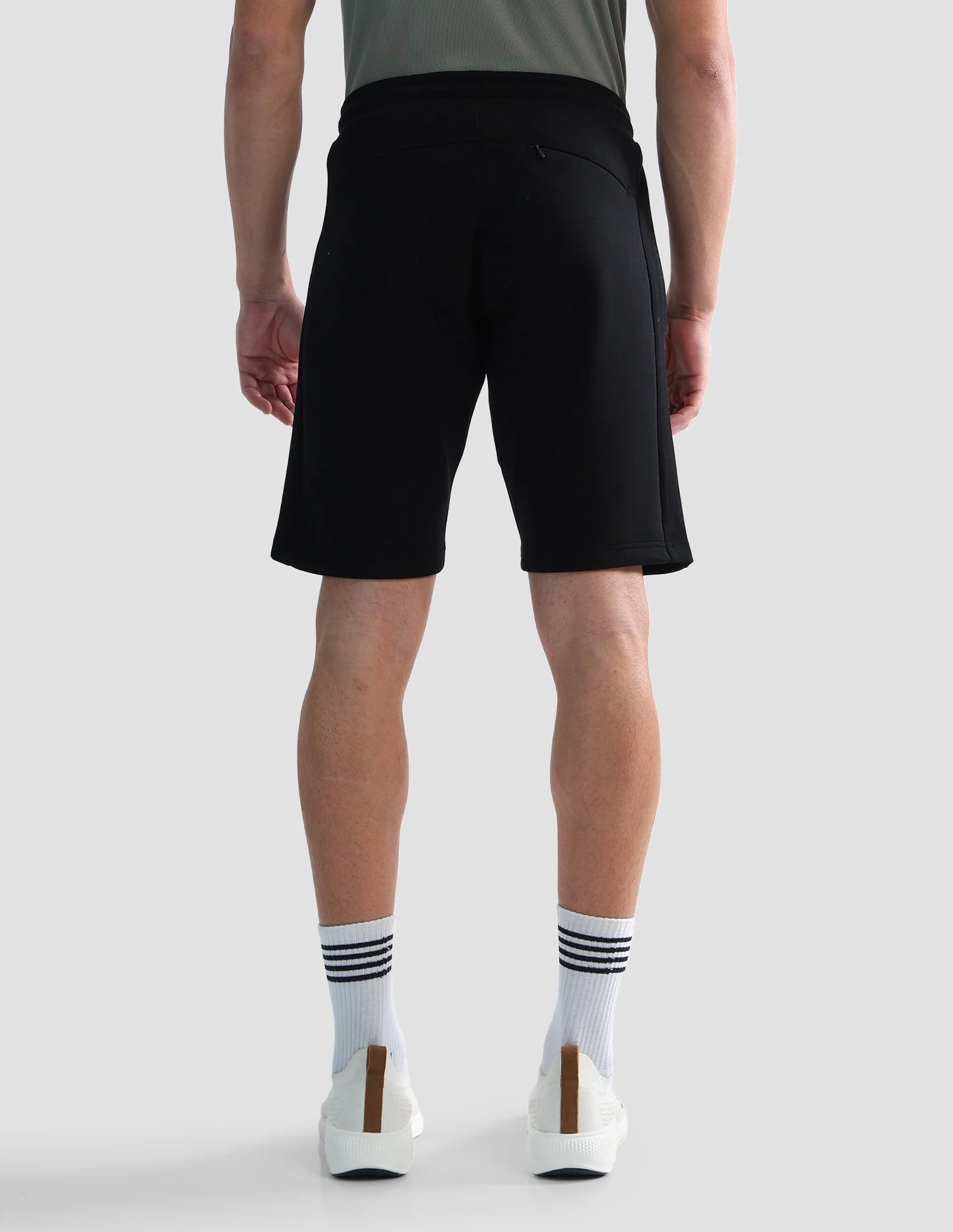Mid Rise Solid Active Shorts - Image 5