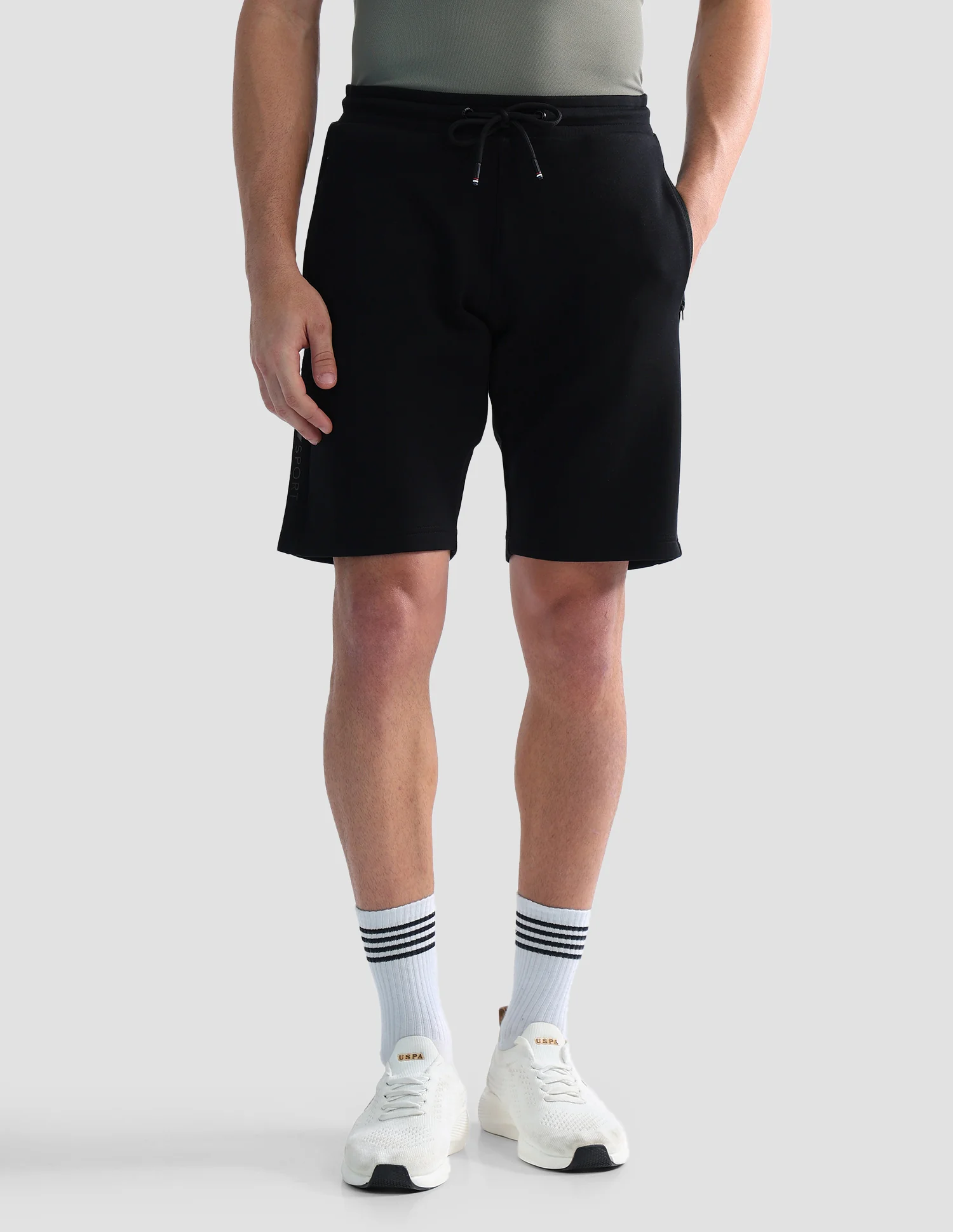 Mid Rise Solid Active Shorts - Image 6