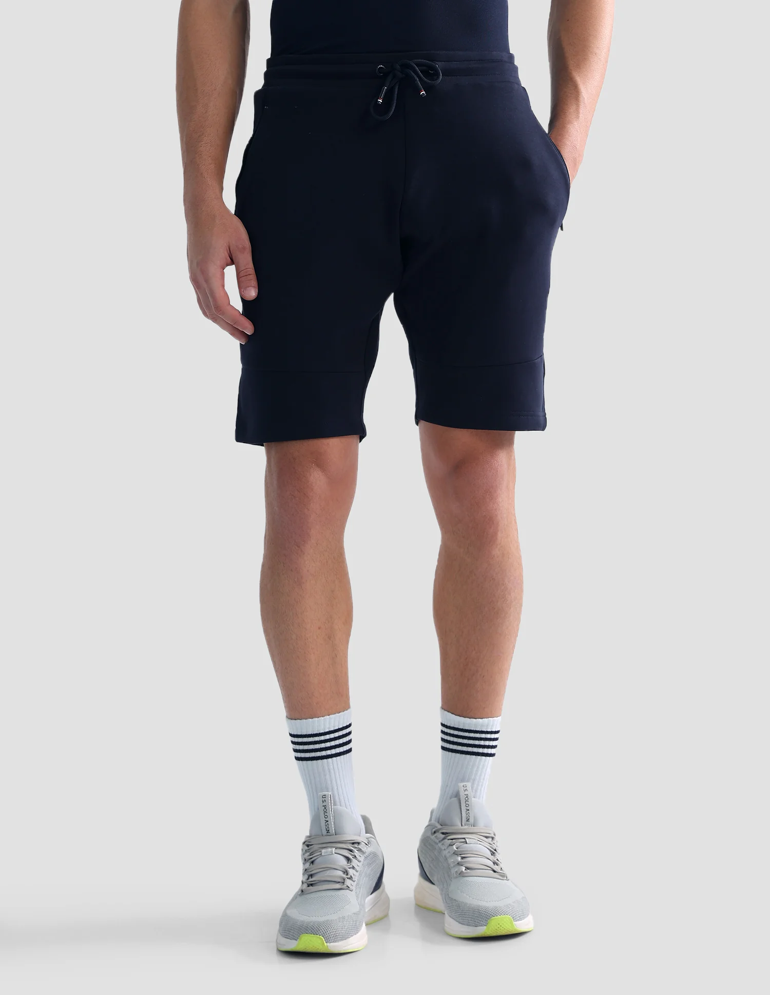 Mid Rise Solid Active Shorts - Image 10