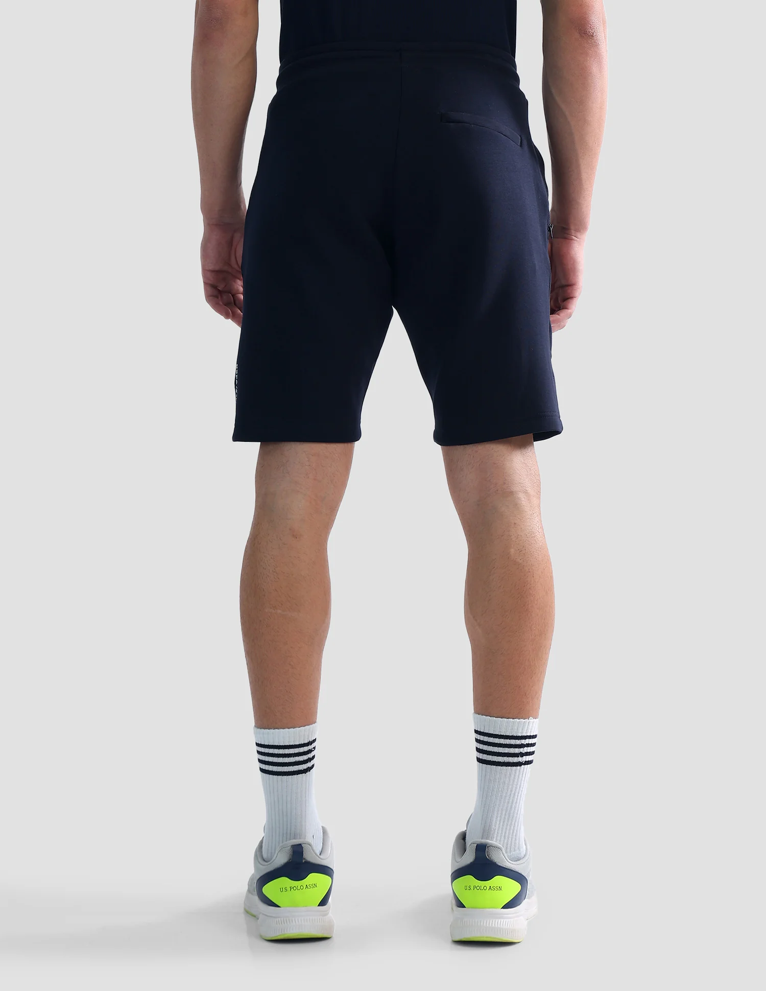Mid Rise Solid Active Shorts - Image 5