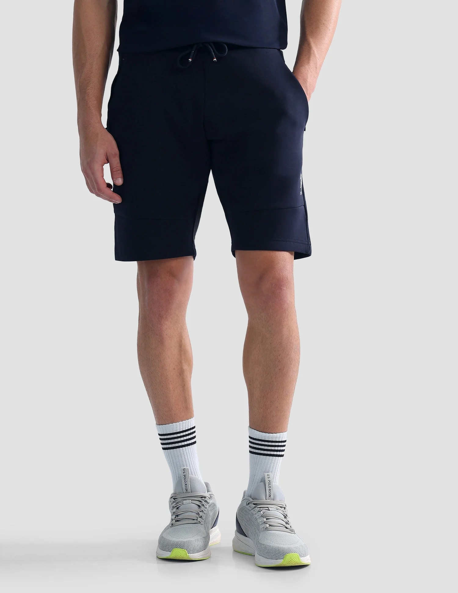 Mid Rise Solid Active Shorts - Image 6