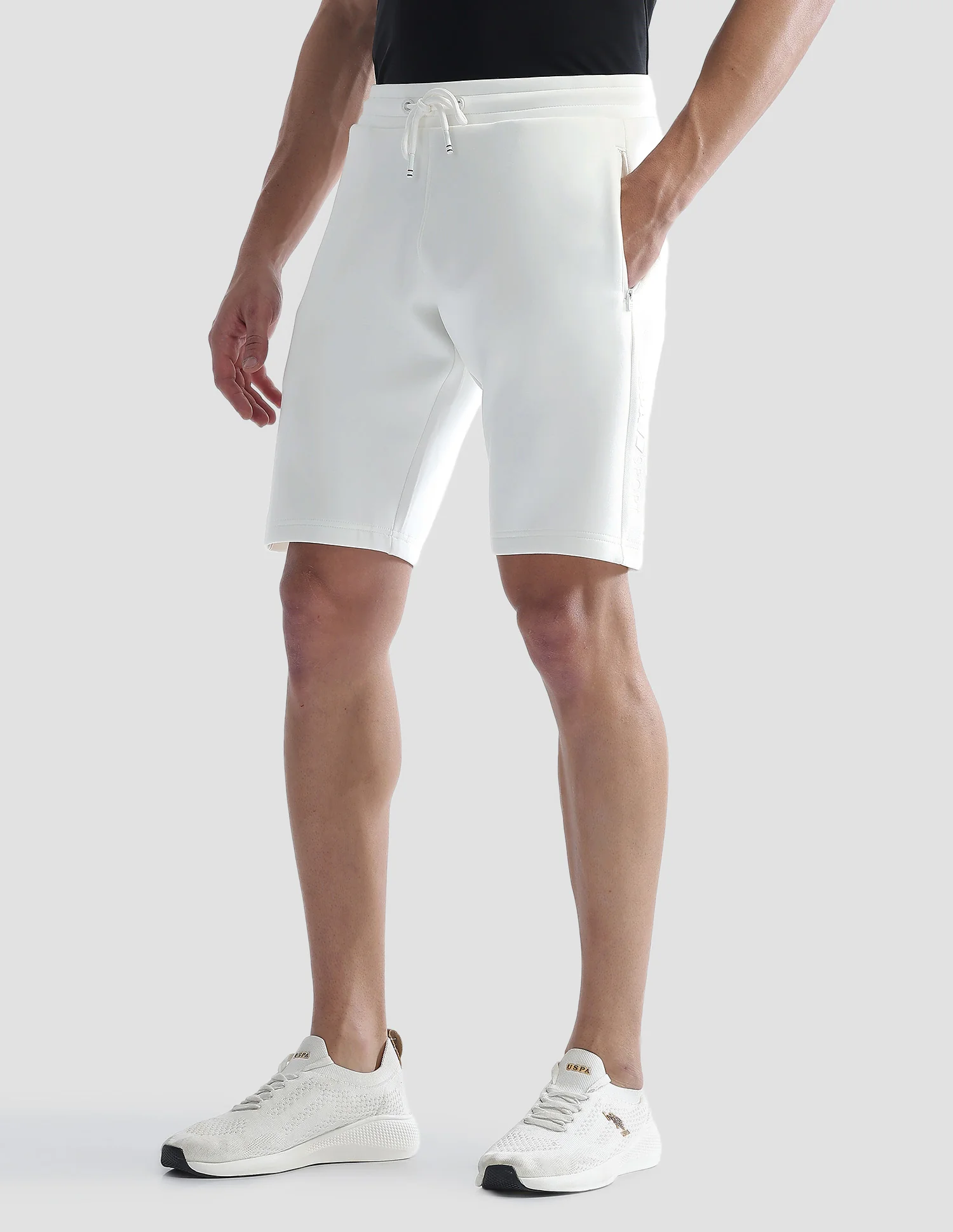 Mid Rise Solid Active Shorts - Image 4