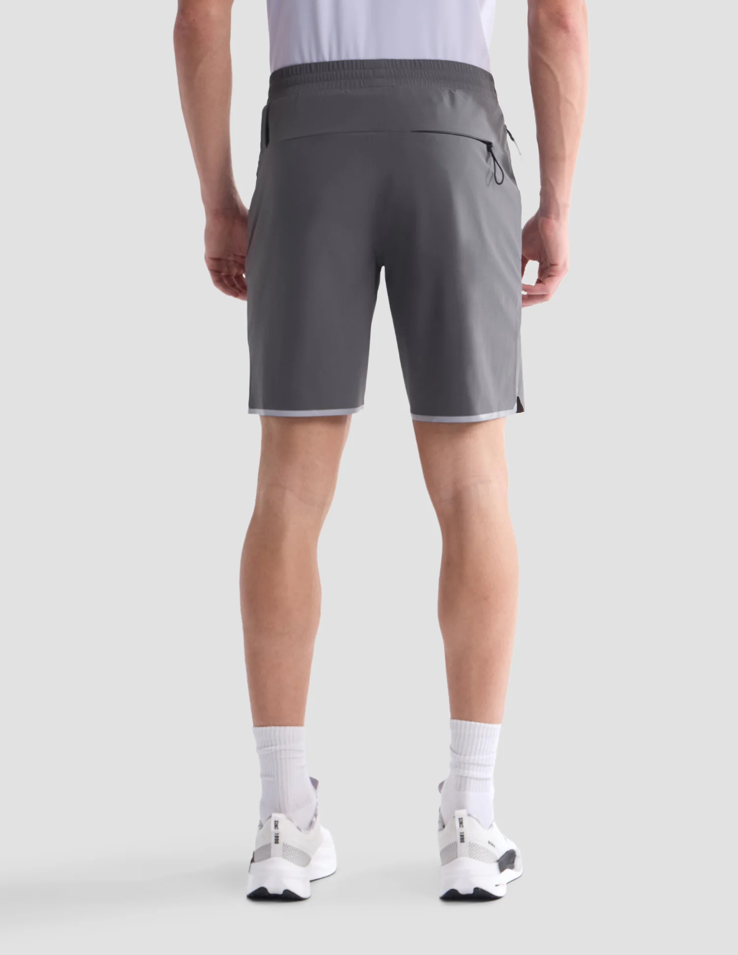 Mid Rise Solid Active Shorts - Image 5